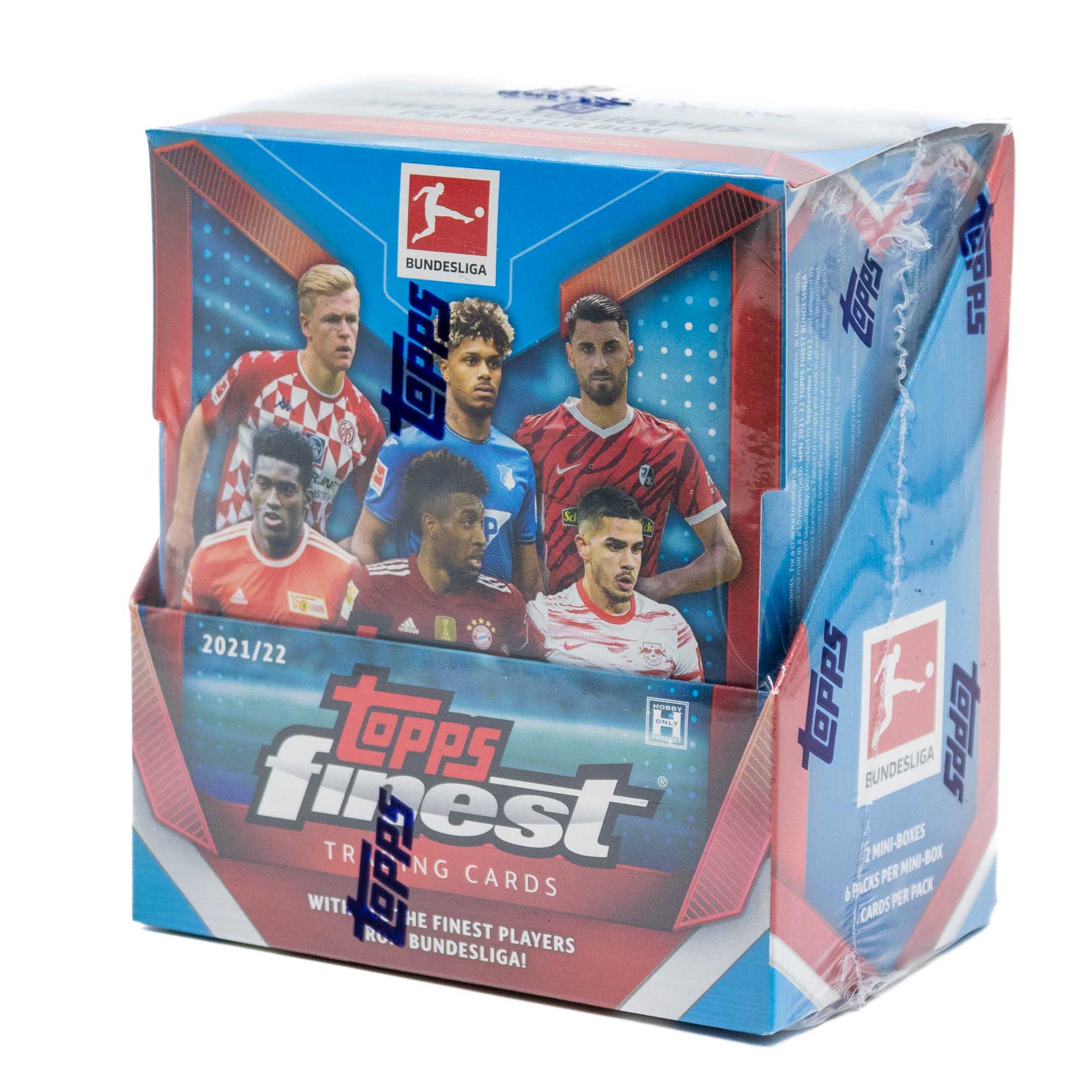 2021/22 Topps Finest Bundesliga Soccer (Fussball) Hobby Box