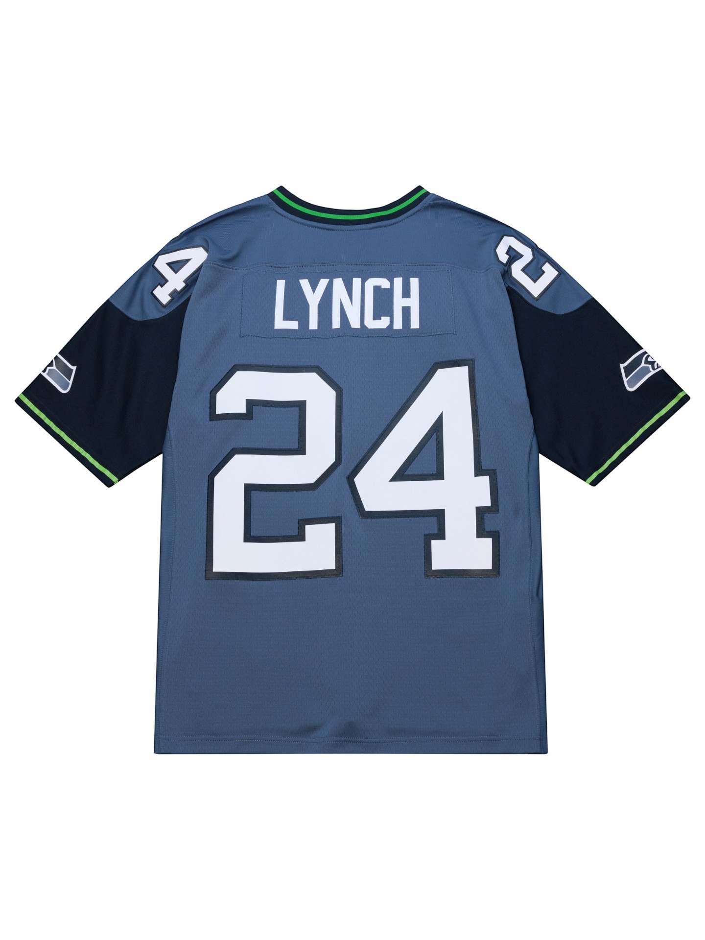 Marshawn Lynch #24 Seattle Seahawks 2010 Legacy Throwback NFL Trikot Blau