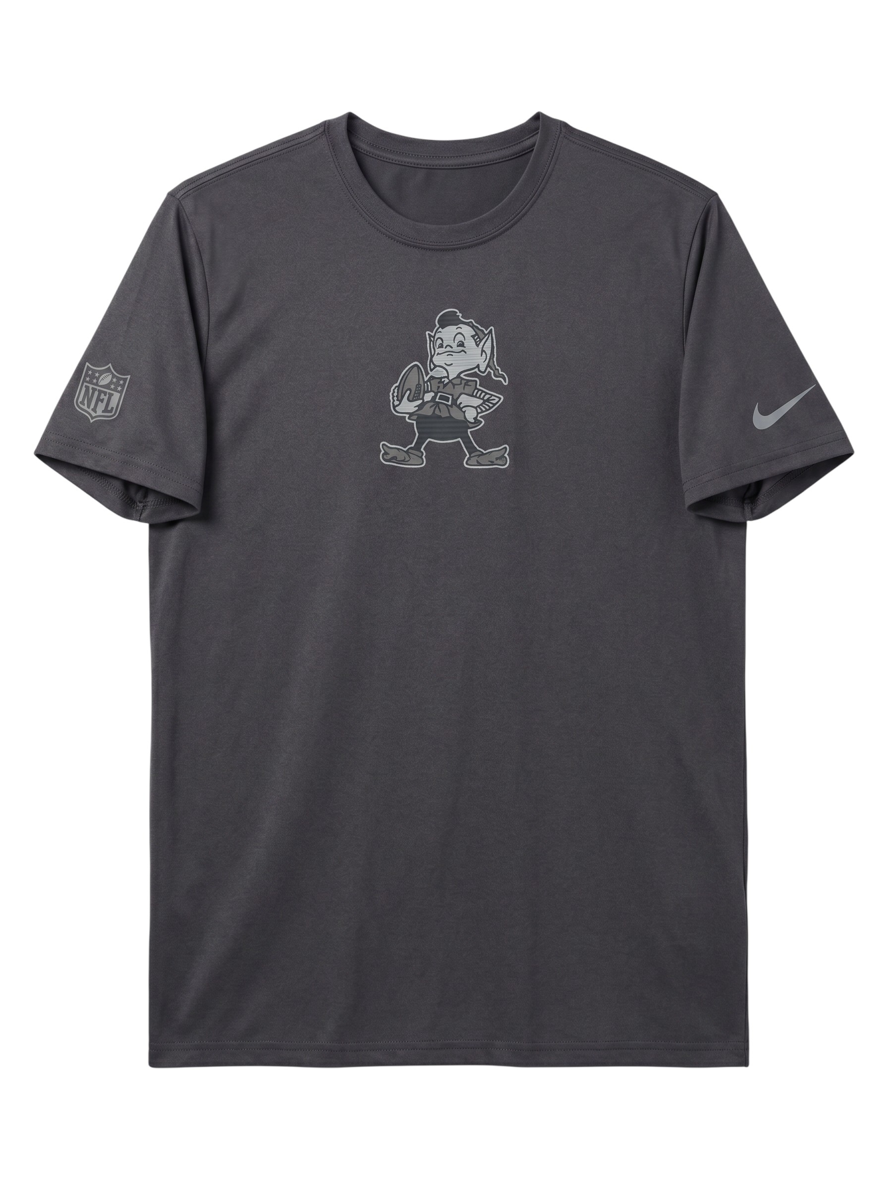 Cleveland Browns 2026 NFL Sideline Lead The Charge Legend T-Shirt Anthracite