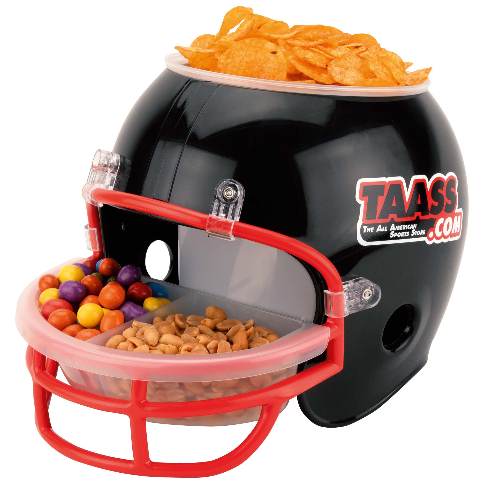 american football helmet snack bowl NFL The snack helmet features two separate bowls that can each be filled with your favorite snack WinCraft Super Bowl LIX New