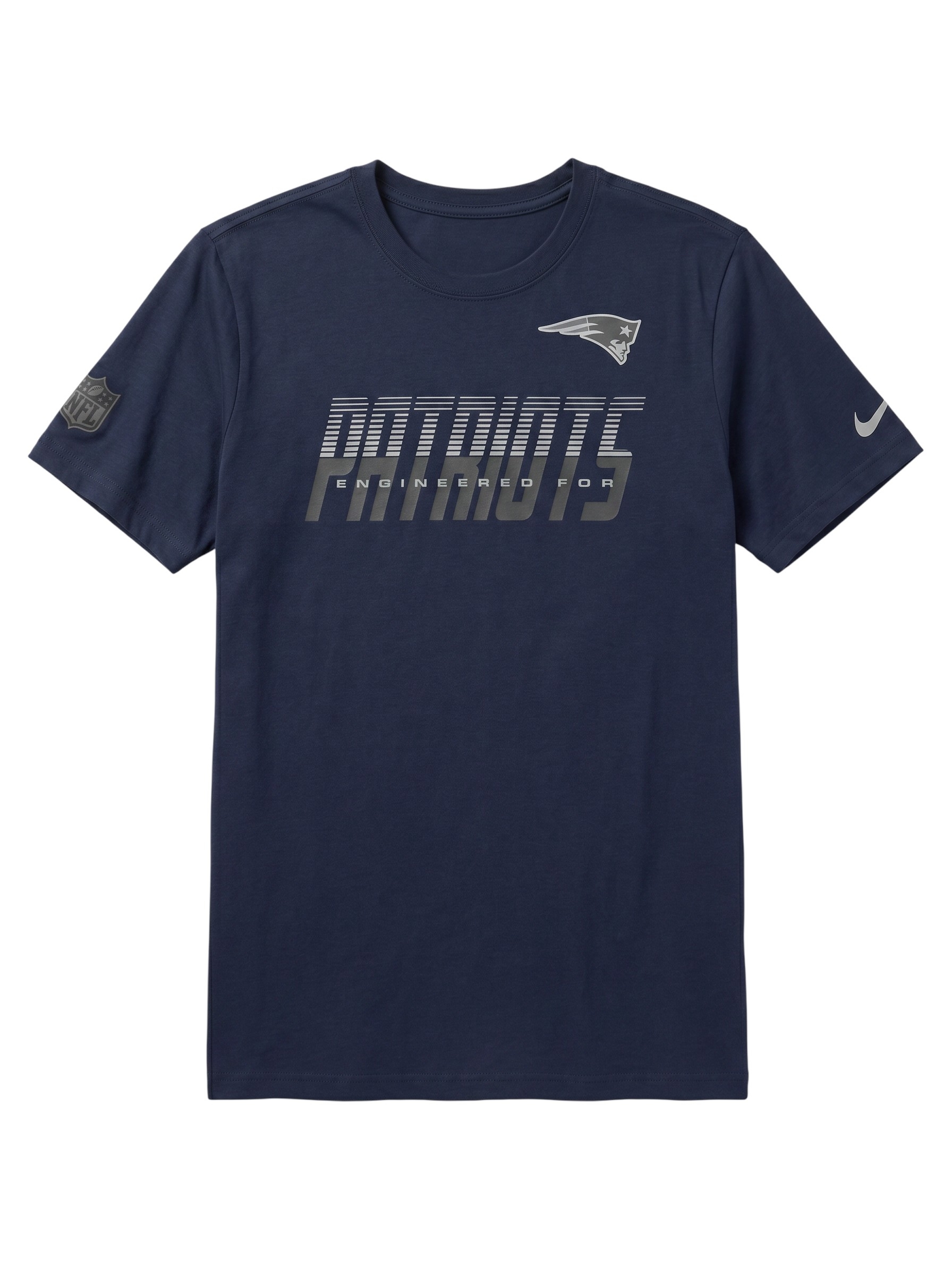 New England Patriots 2026 NFL Sideline Team Issue Dri-Fit T-Shirt Navy