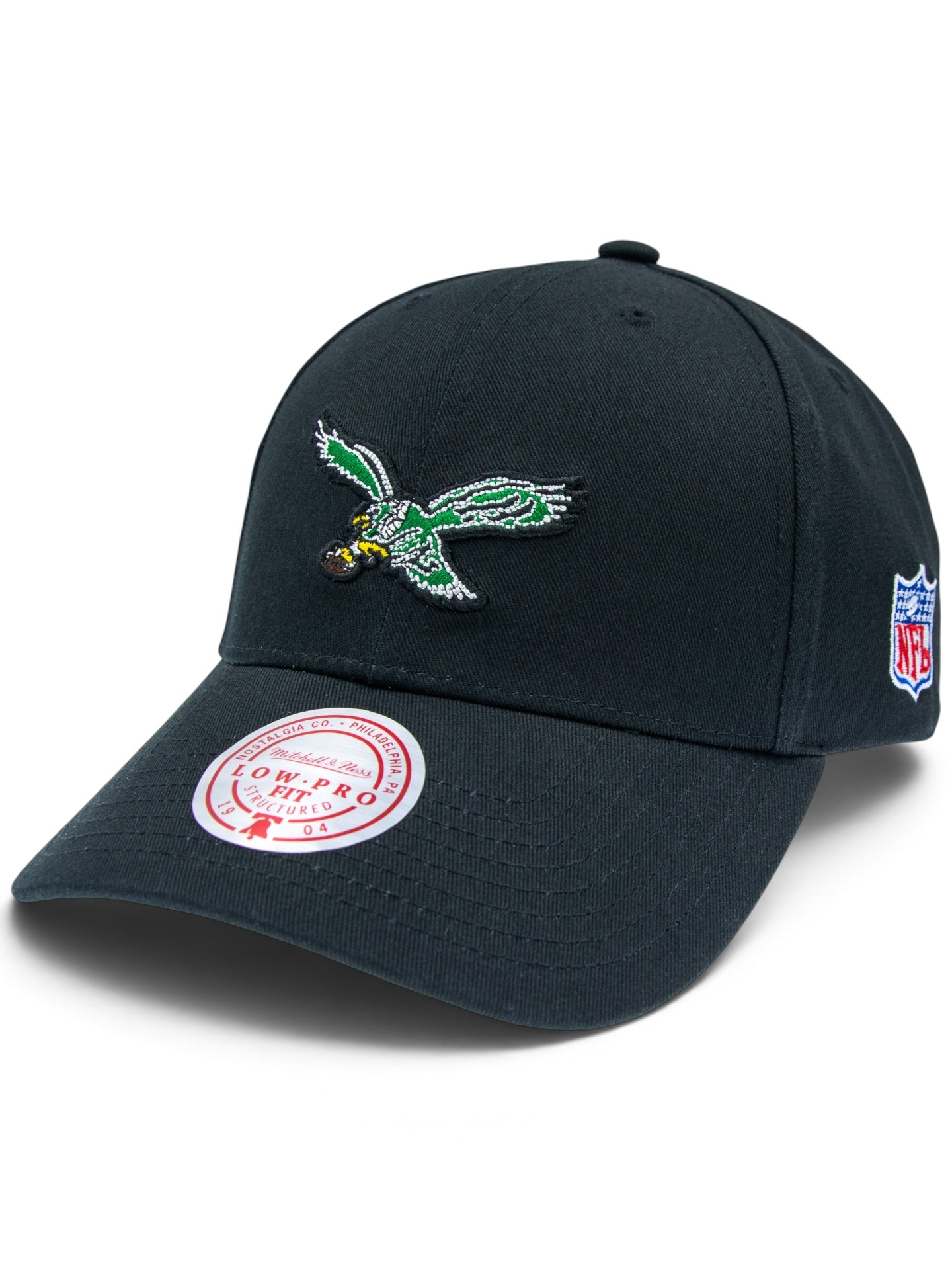 Philadelphia Eagles Thowback Low Pro Snapback NFL Cap Black