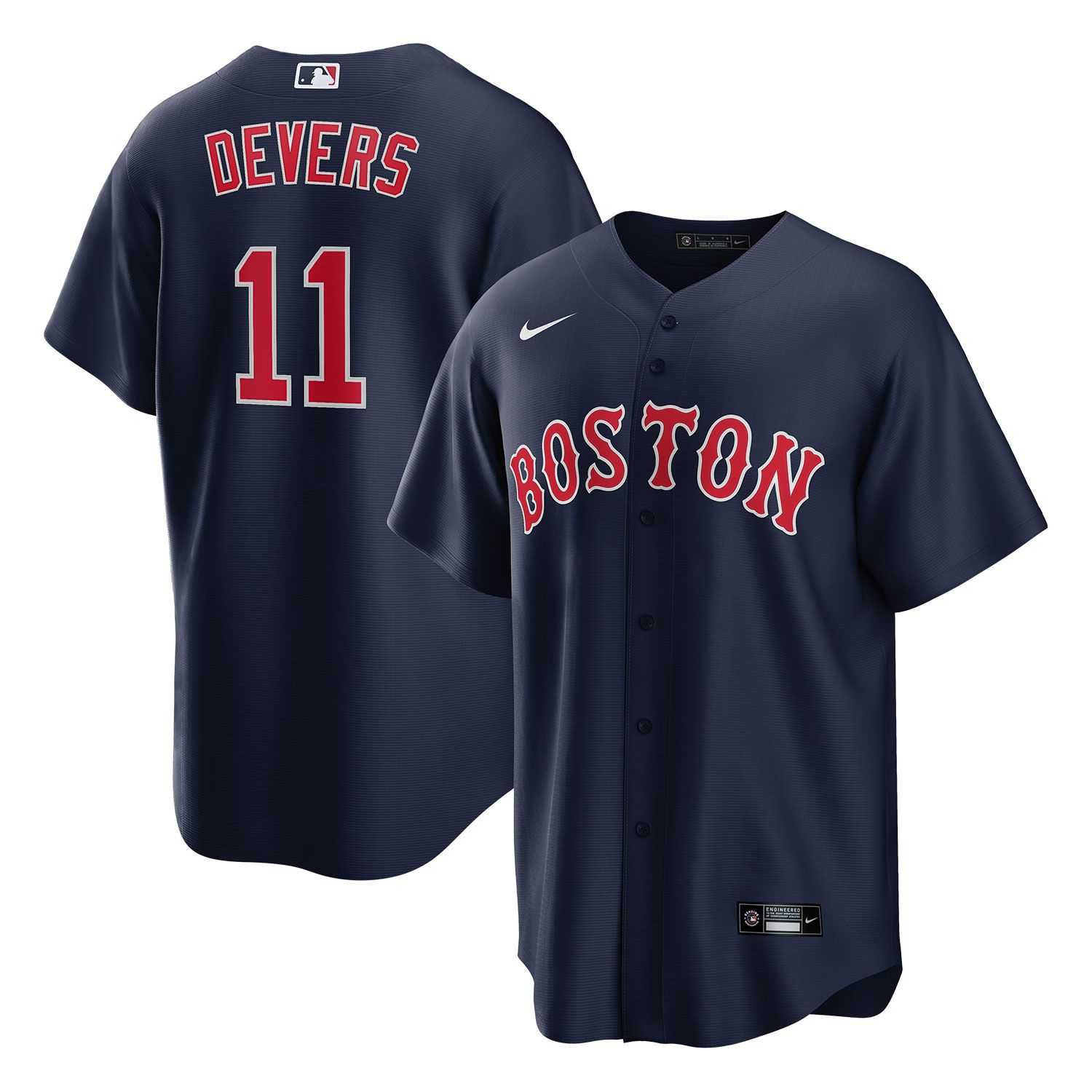 Nike Boston Red Sox Official Replica Alternate MLB Jersey White Nike Boston Red Sox Official Replica Alternate MLB Jersey White