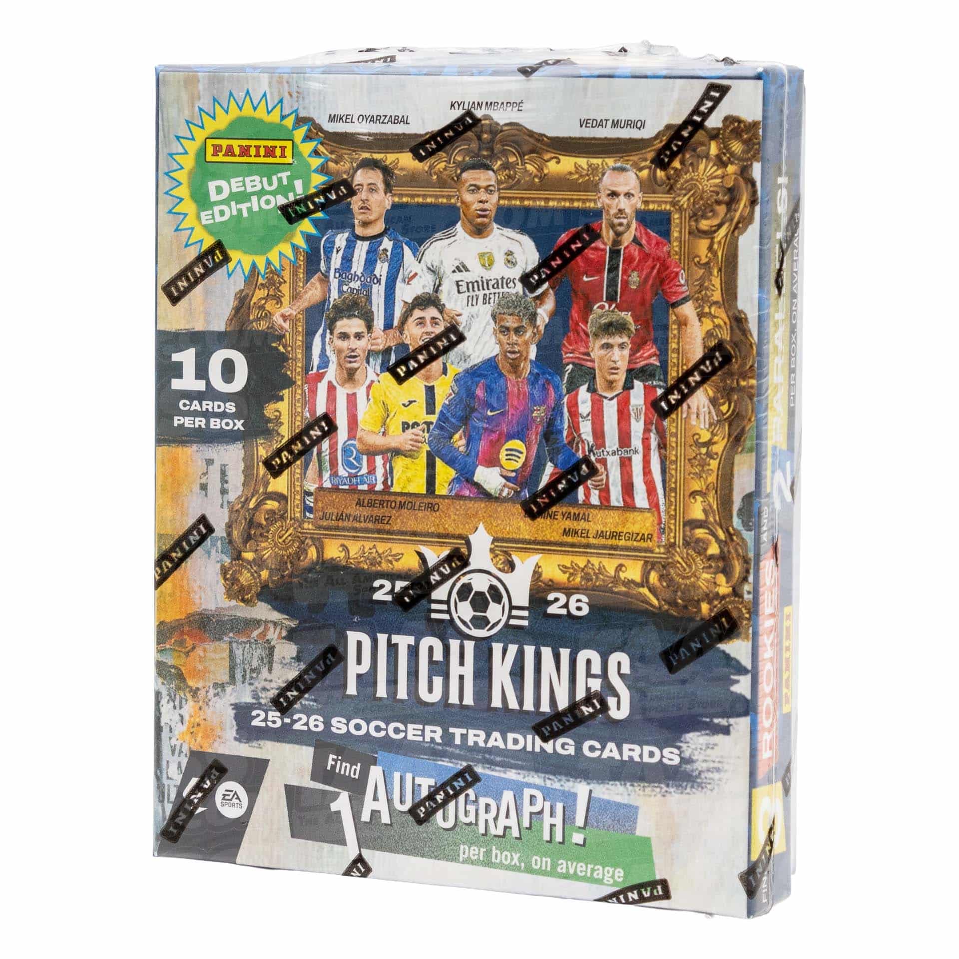 2025/26 Panini Pitch Kings La Liga Fußball Hobby International Box