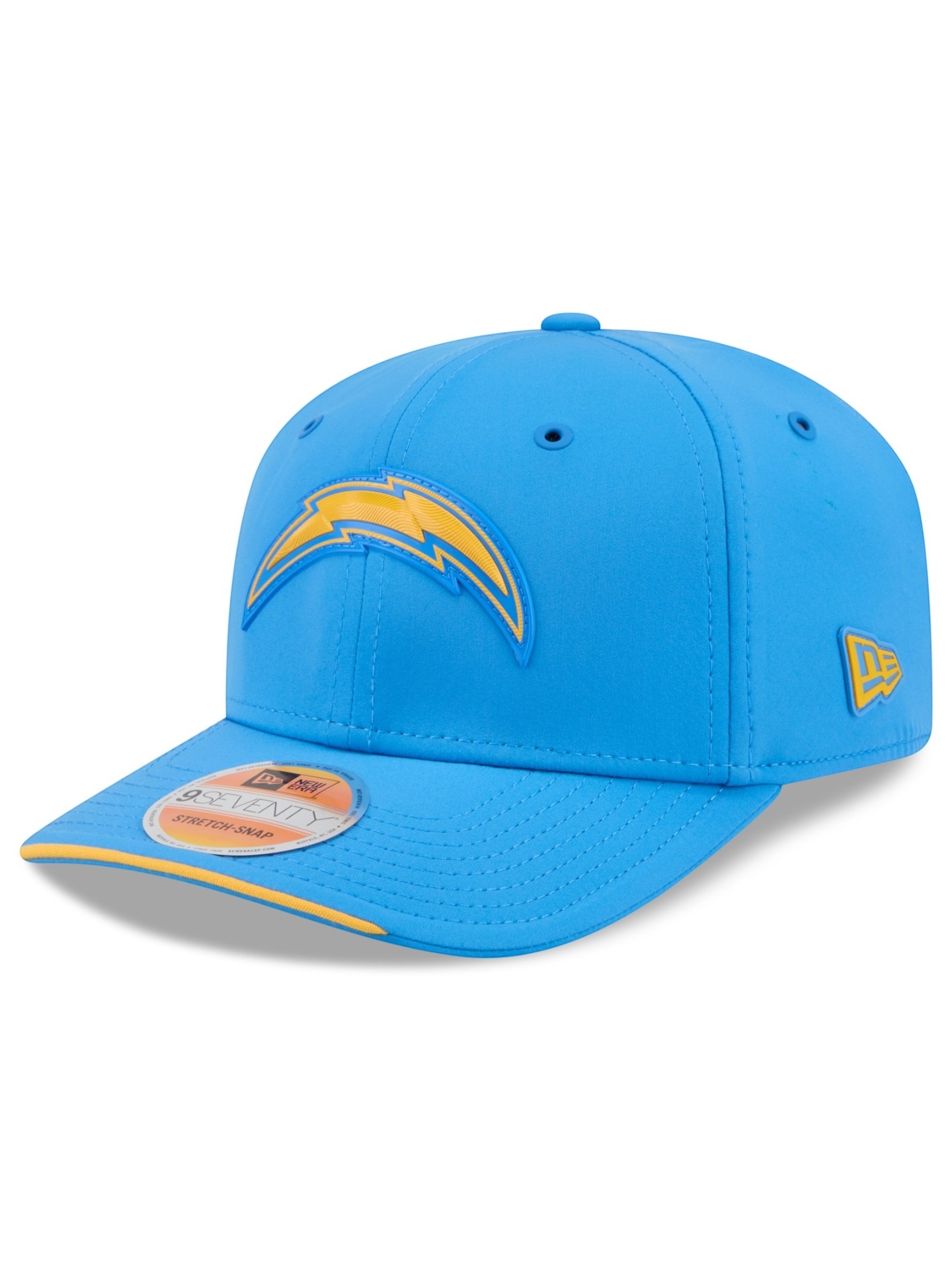 Los Angeles Chargers 2026 NFL Sideline 9SEVENTY Stretch-Snap Cap Blau