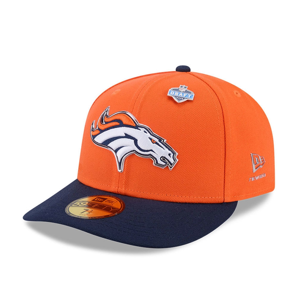Denver Broncos 2026 NFL Draft Pre-Curved 59FIFTY Fitted Cap