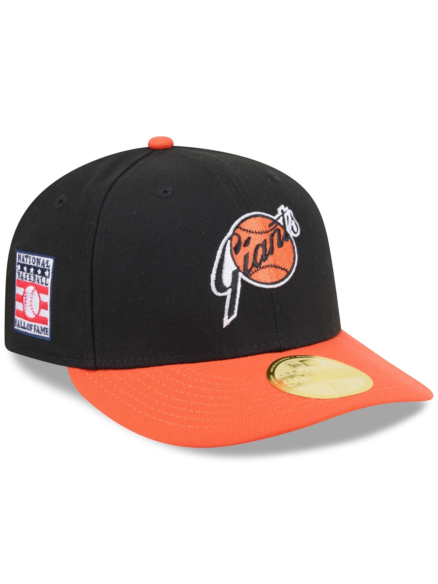 San Francisco Giants 2026 MLB Hall of Fame Low Profile 59FIFTY Fitted Cap Schwarz