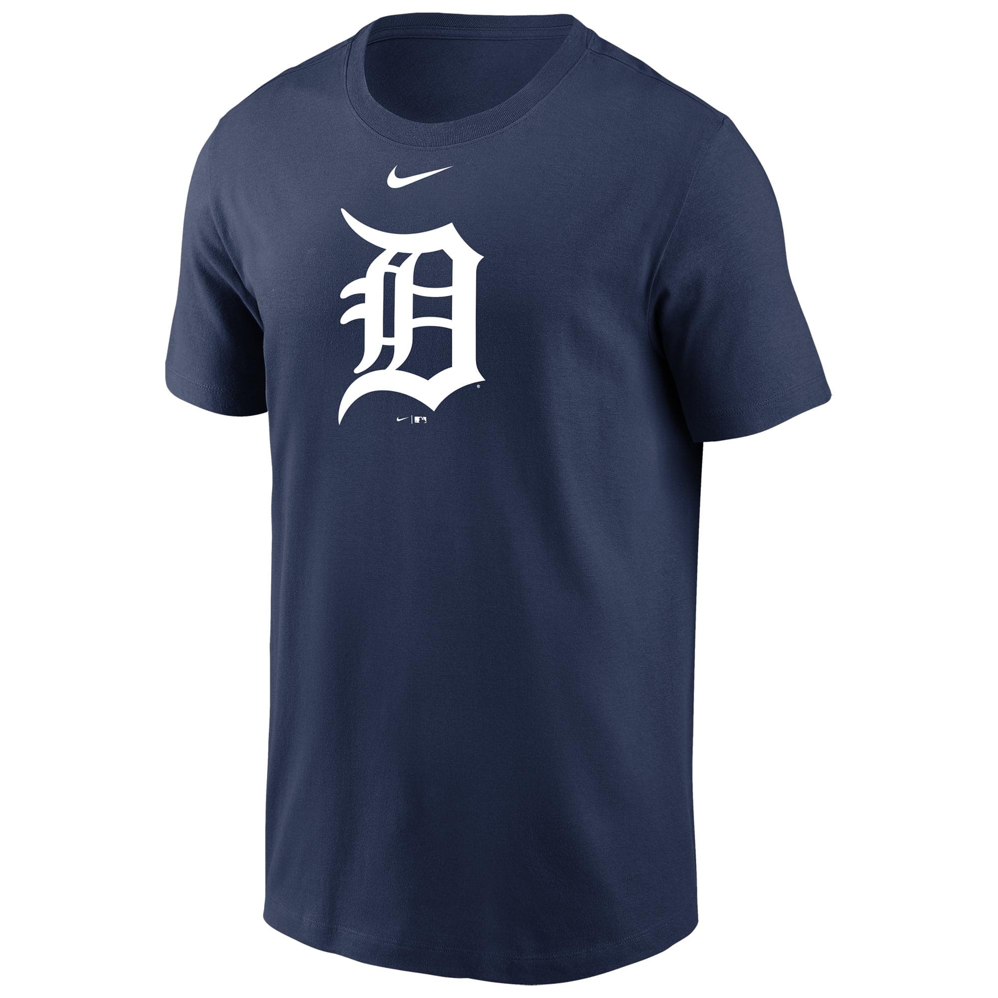 Detroit Tigers Large Logo MLB T-Shirt Navy