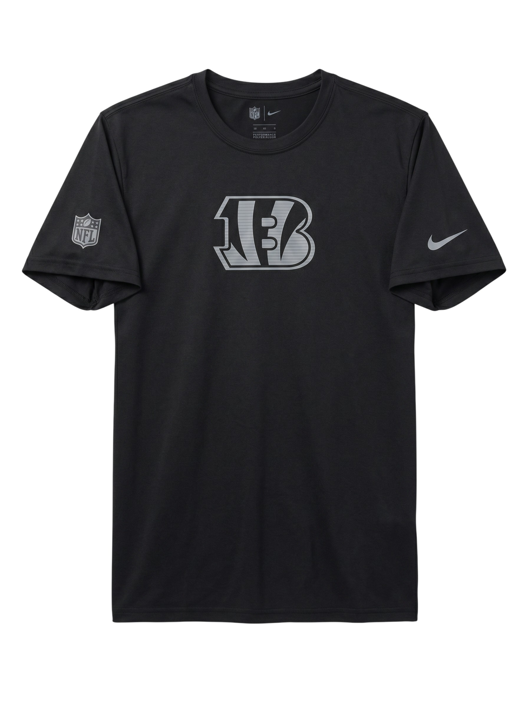 Cincinnati Bengals 2026 NFL Sideline Lead The Charge Legend T-Shirt Schwarz