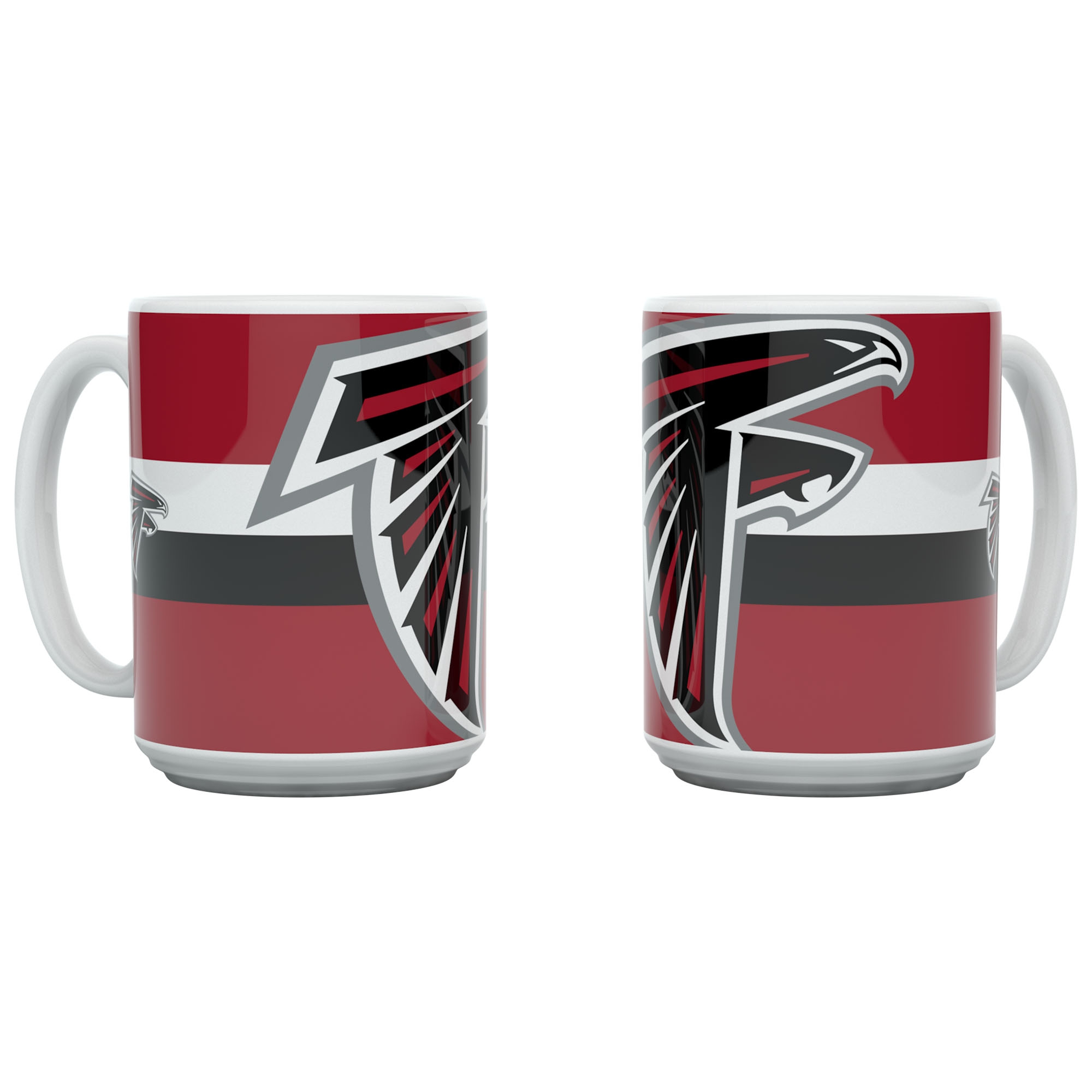 Atlanta Falcons Triple Logo Jumbo NFL Becher (450 ml)