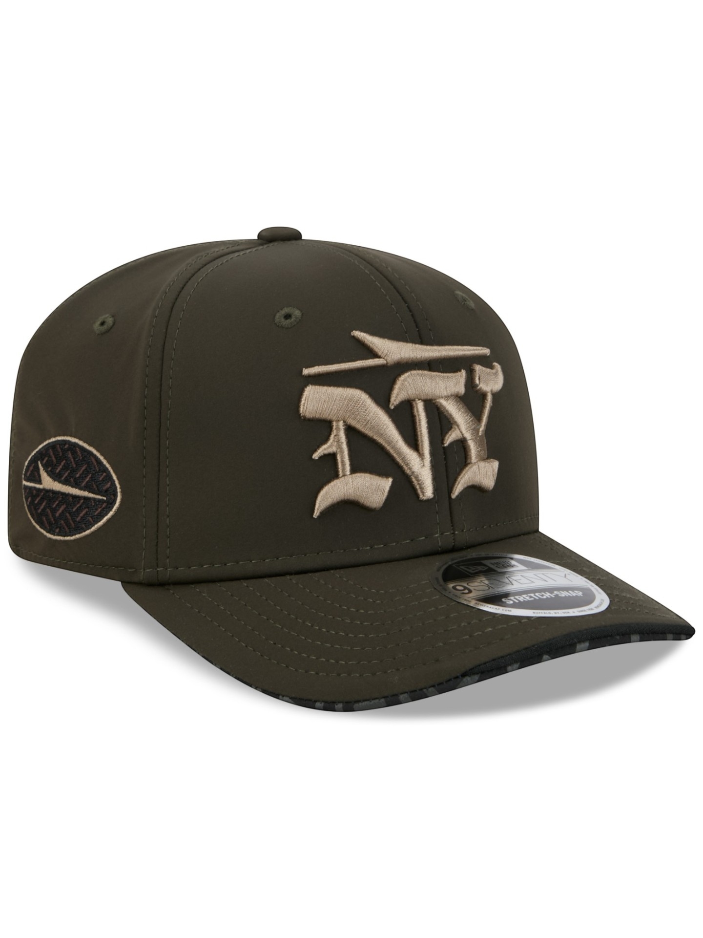 New York Jets 2026 NFL Rivalries Sideline 9SEVENTY Stretch-Snap Cap Oliv