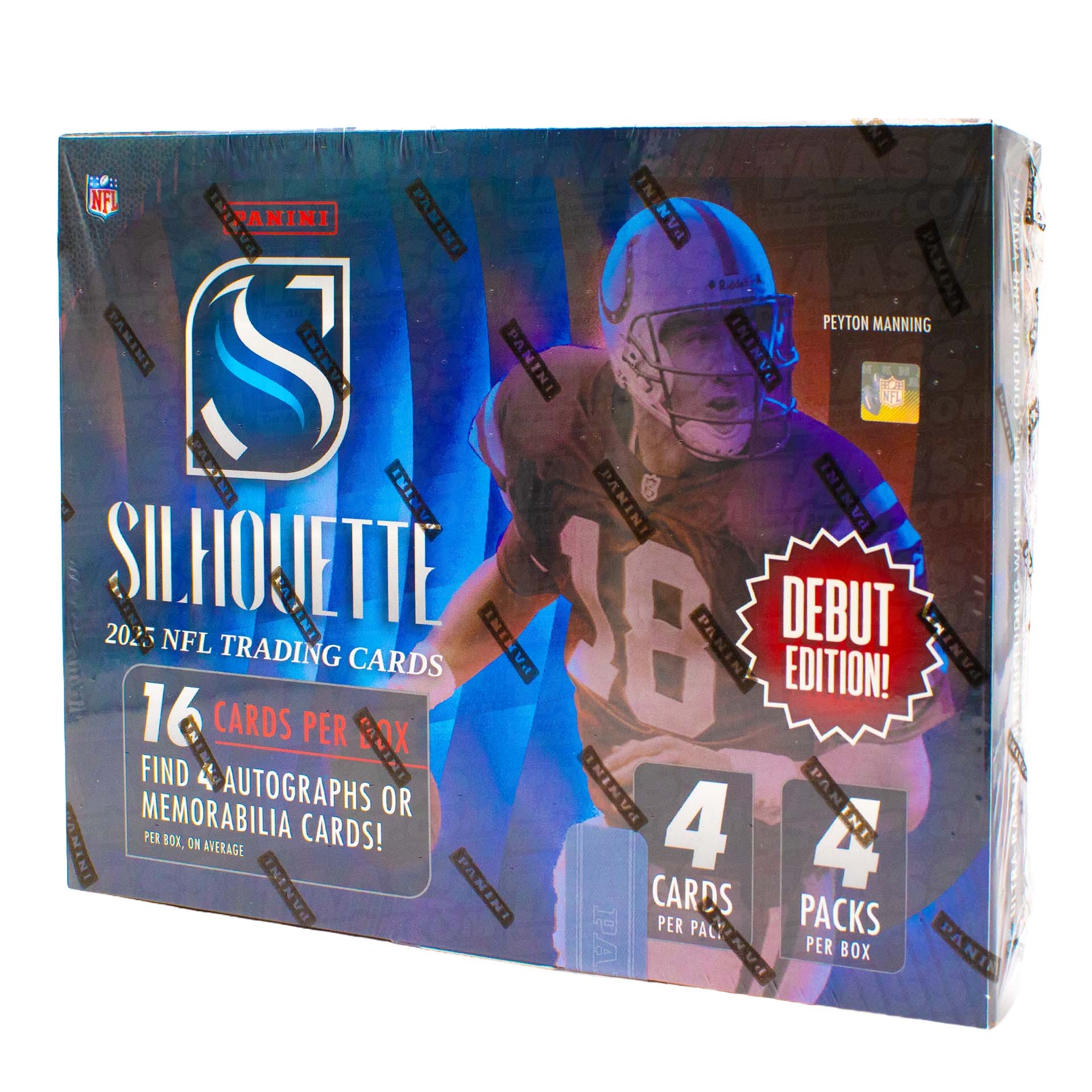 2025 Panini Silhouette Football NFL Hobby Box