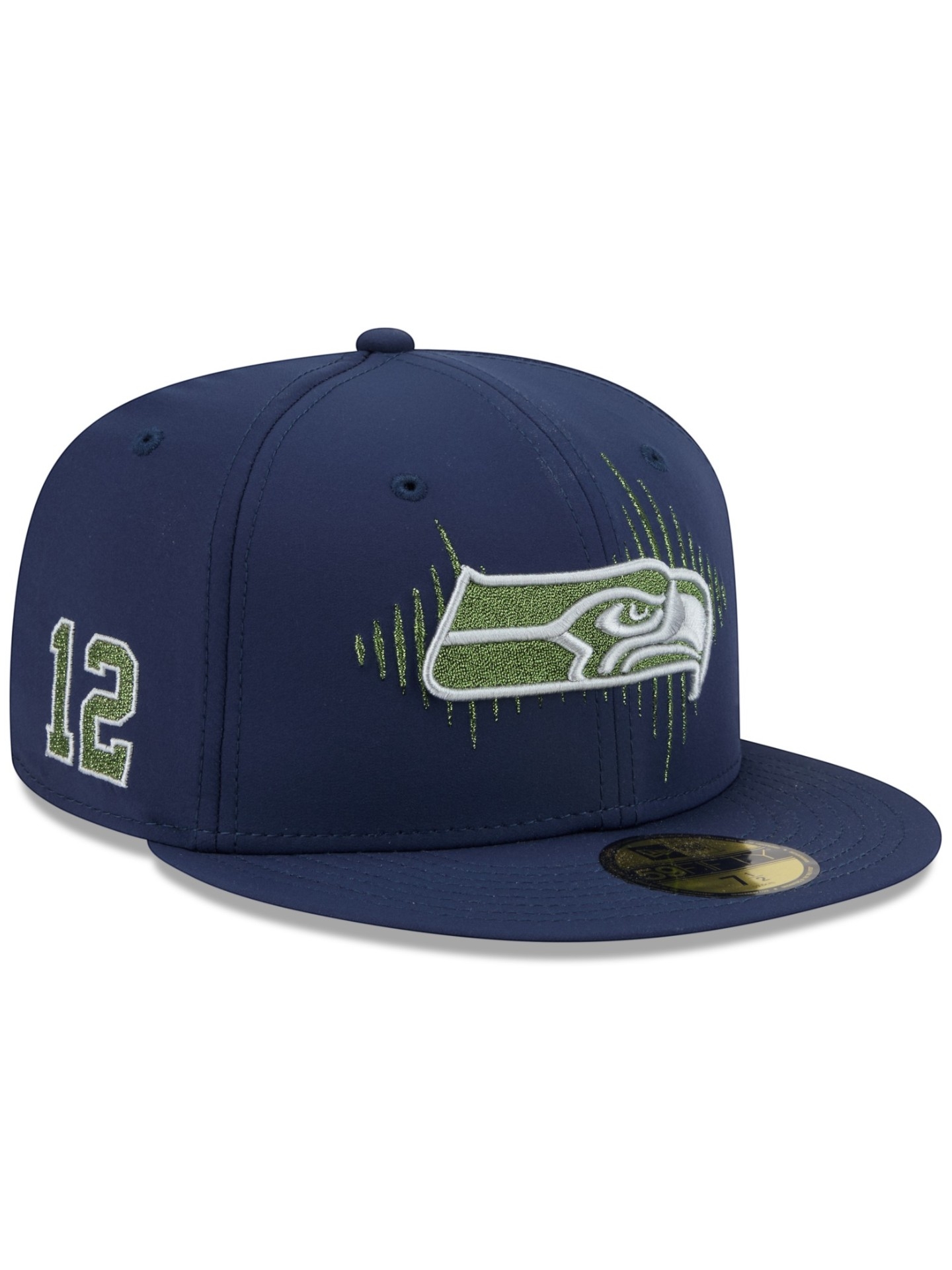 Seattle Seahawks 2026 NFL Rivalries Sideline 59FIFTY Fitted Cap Navy