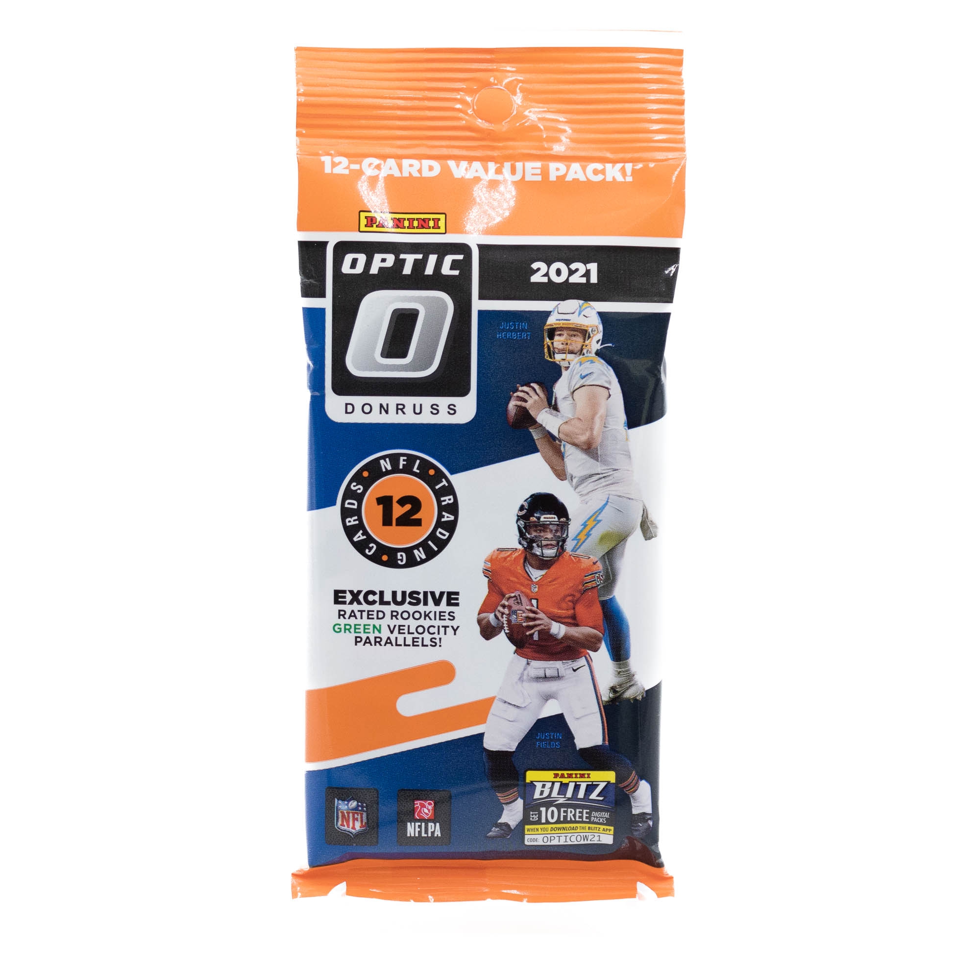 2021 Panini Donruss Optic NFL Football Value Fat-Pack