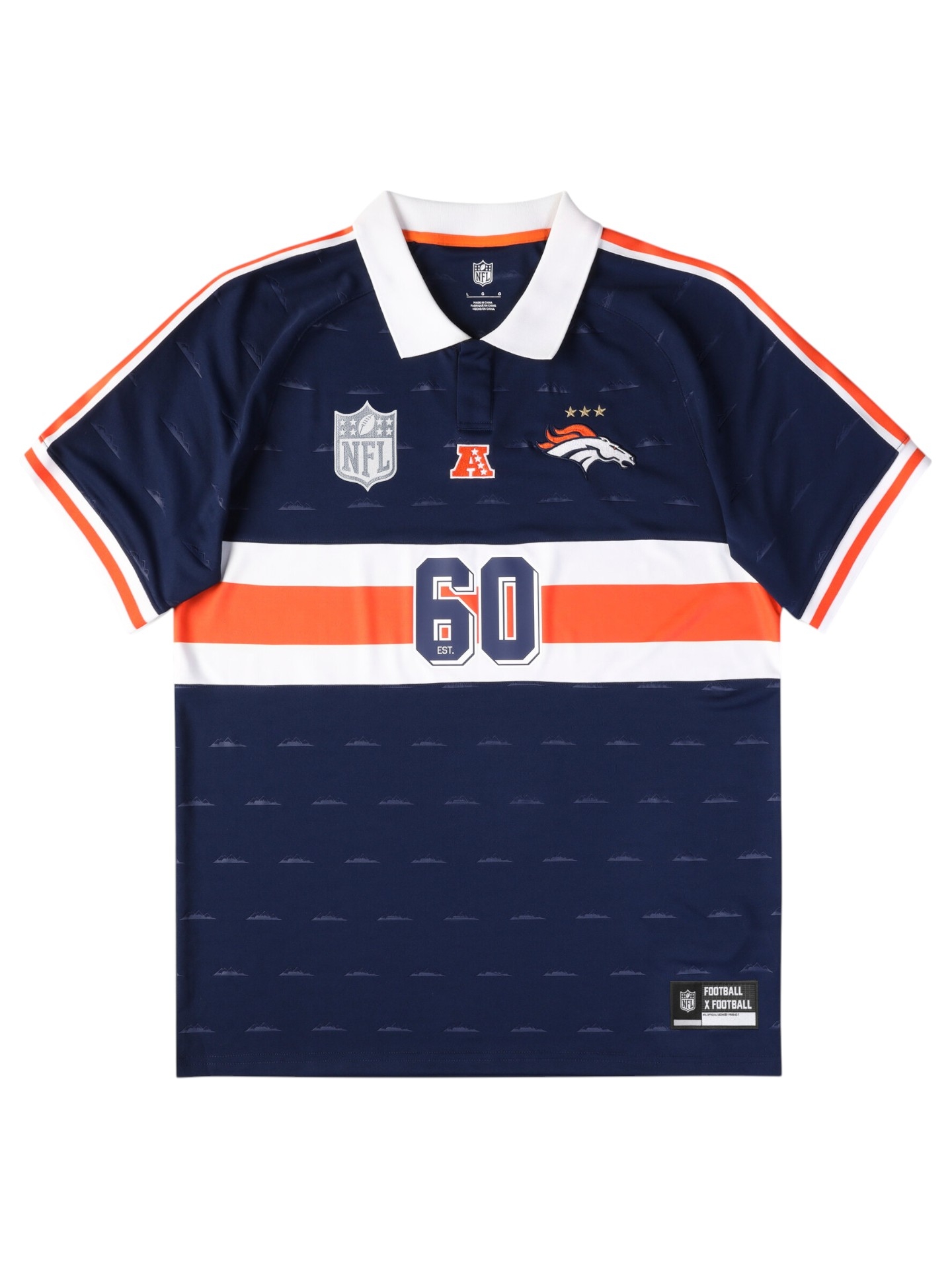 Denver Broncos 2026 Football x Football NFL Fan Jersey Navy