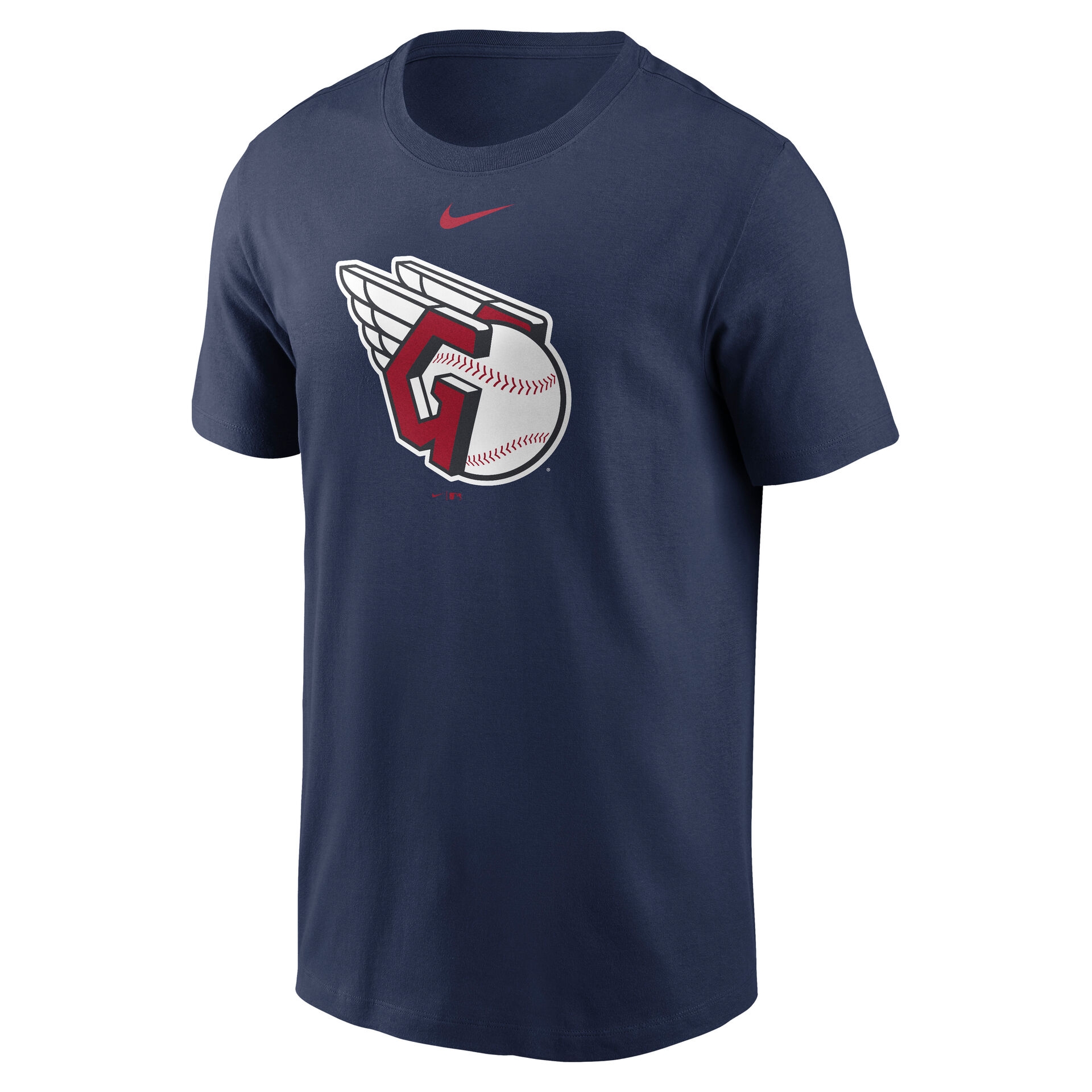 Cleveland Guardians Large Logo MLB T-Shirt Navy