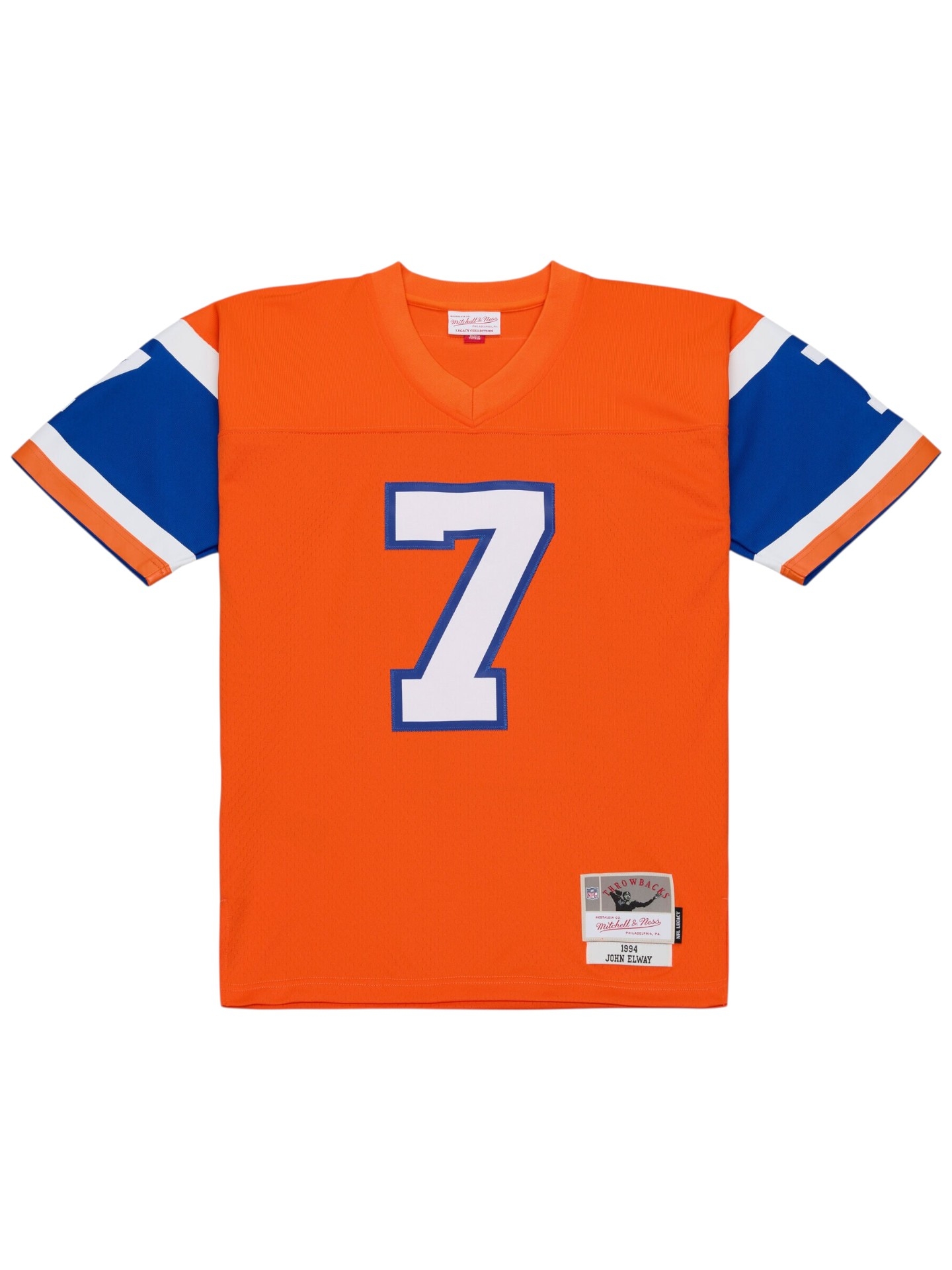 John Elway #7 Denver Broncos 1994 Legacy Throwback NFL Trikot Orange