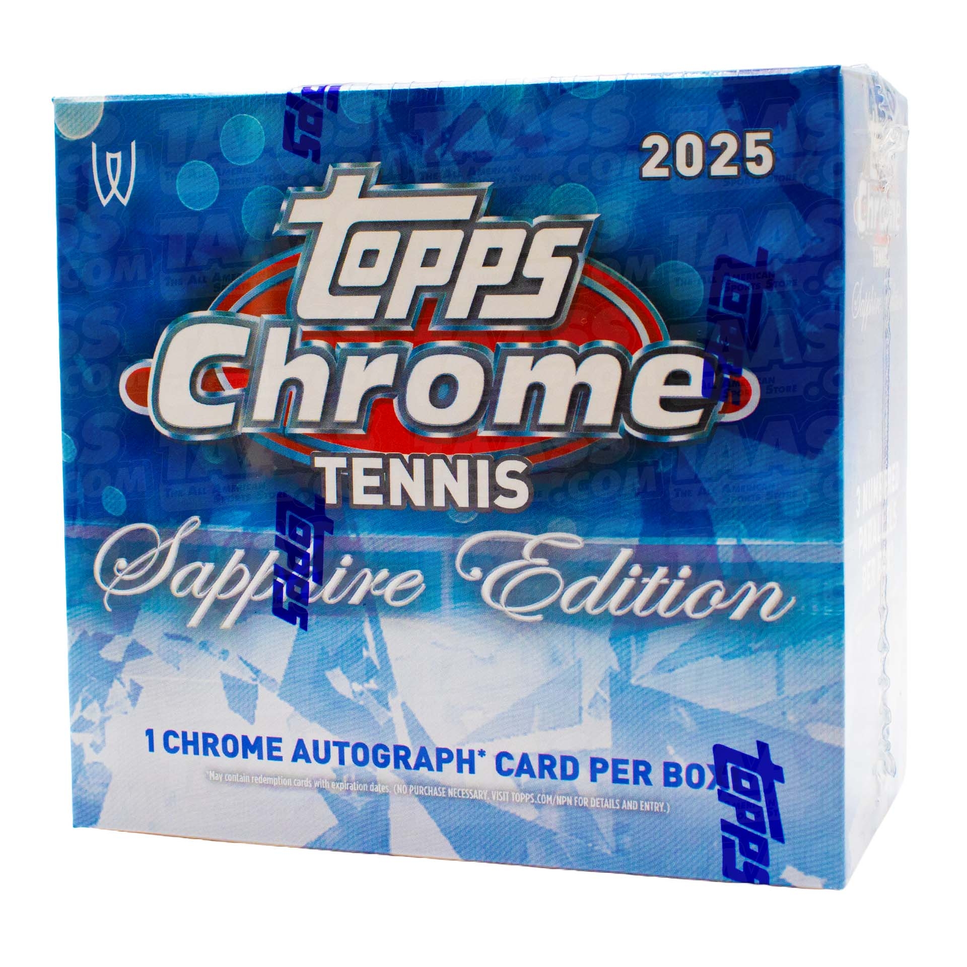 2025 Topps Chrome Sapphire Edition Tennis Hobby Box