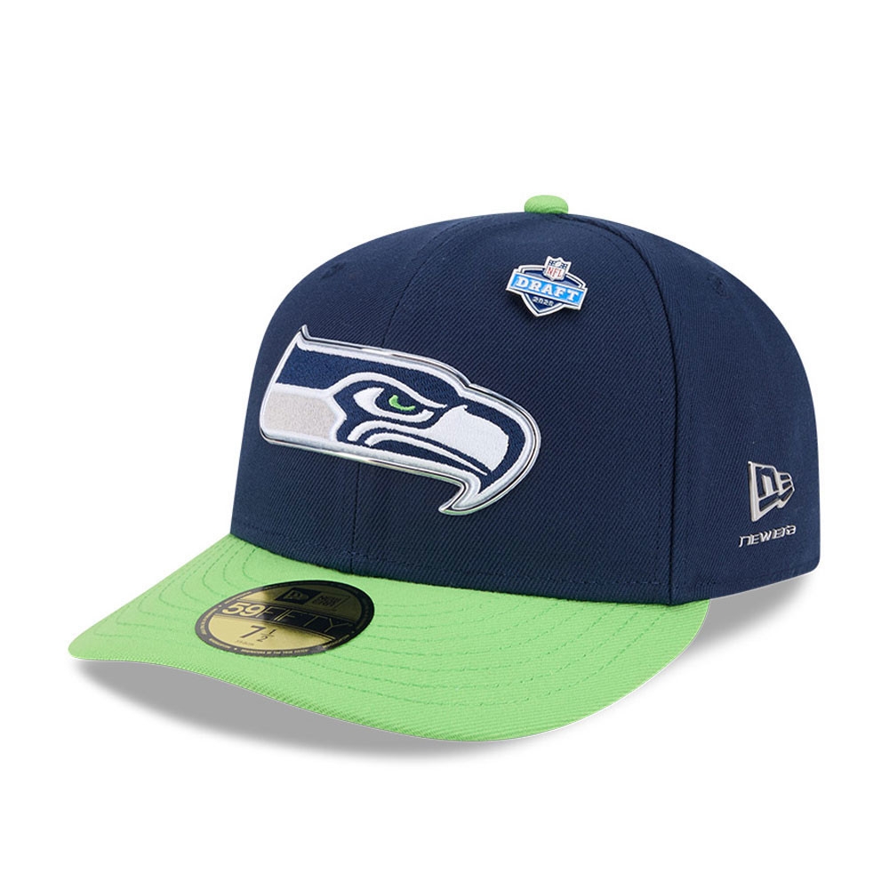 Seattle Seahawks 2026 NFL Draft Pre-Curved 59FIFTY Fitted Cap
