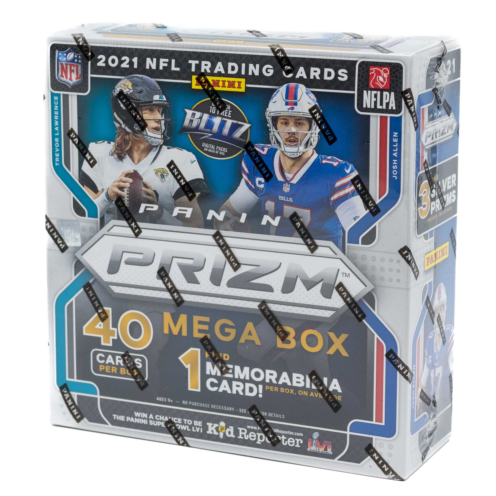 2021 Panini Prizm NFL Football Mega Box