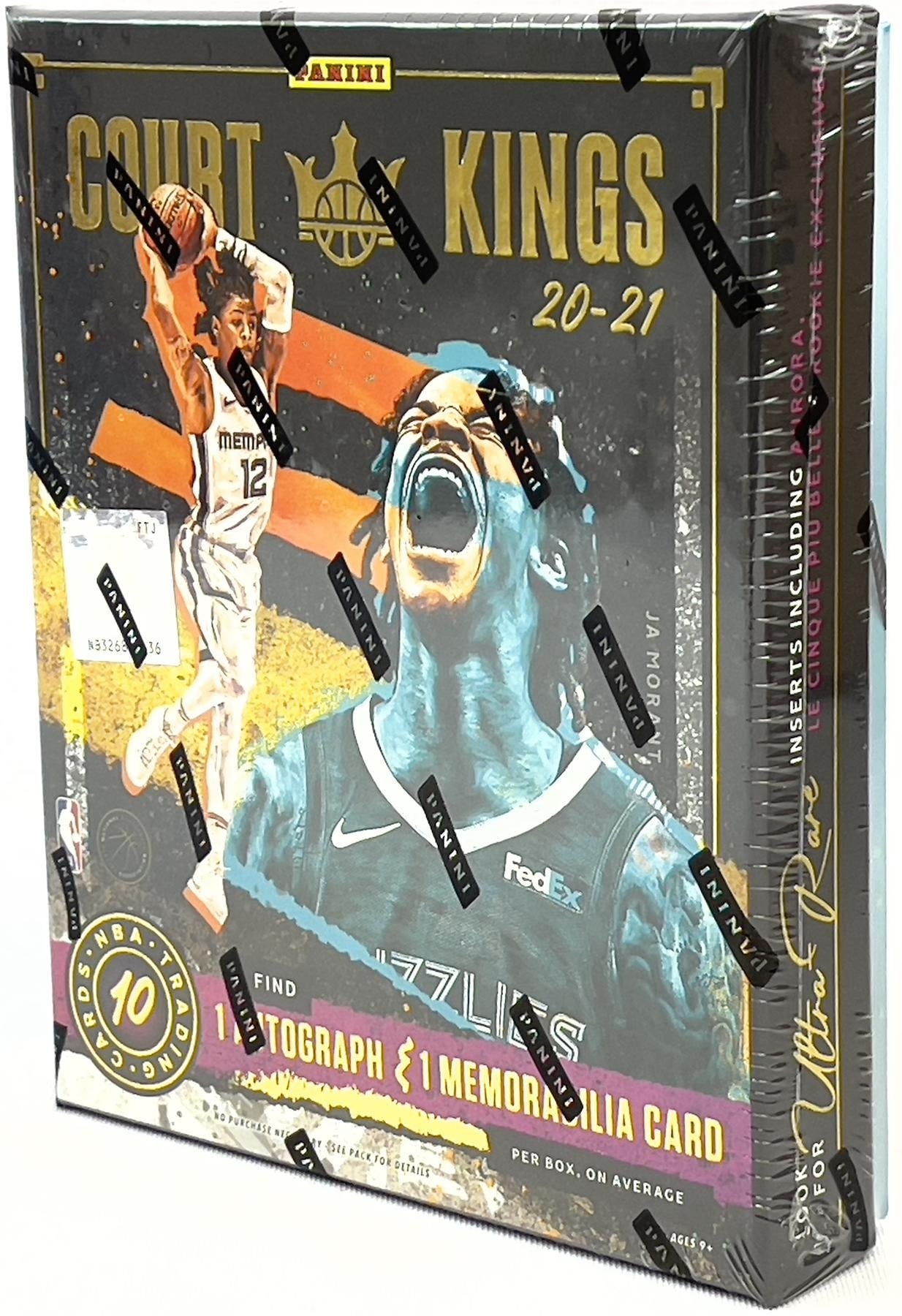 2020/21 Panini Court Kings Basketball Hobby Box NBA