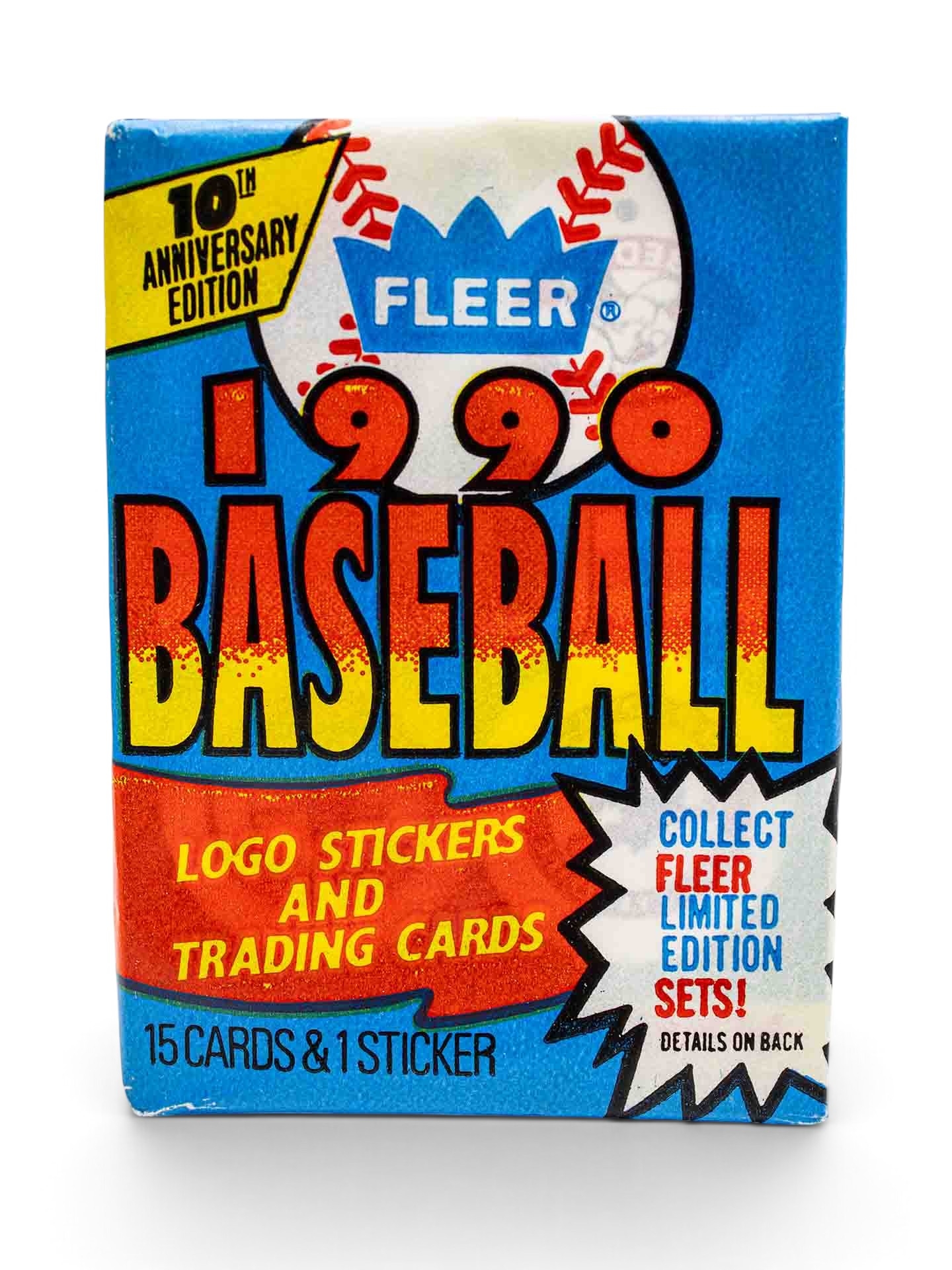 1990 Fleer Baseball Vintage MLB Hobby Pack