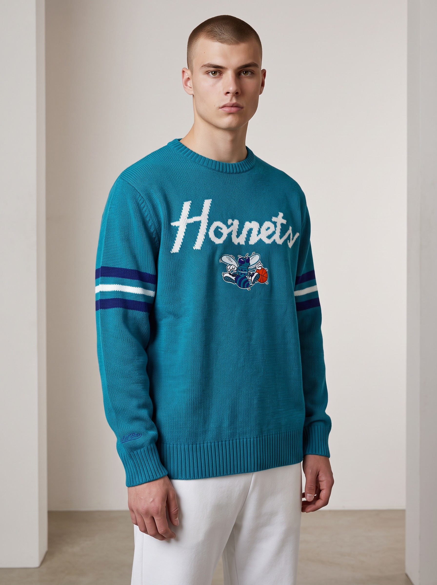 Charlotte Hornets NBA Head Coach Sweater Teal