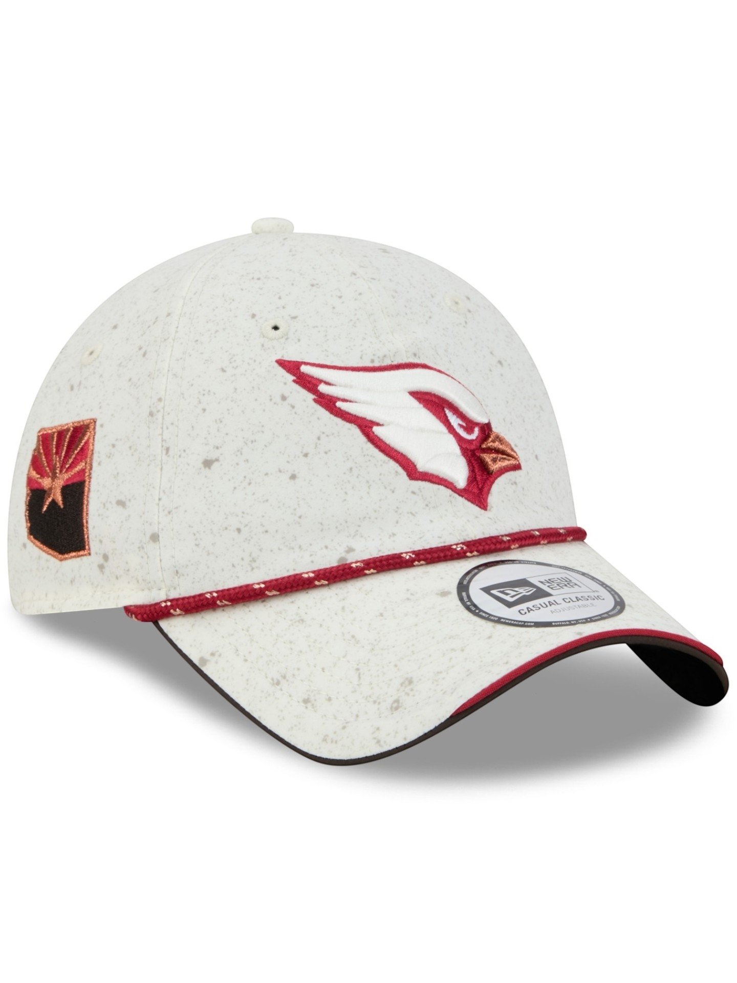 Arizona Cardinals 2026 NFL Rivalries Sideline Casual Classic Adjustable Cap Natural