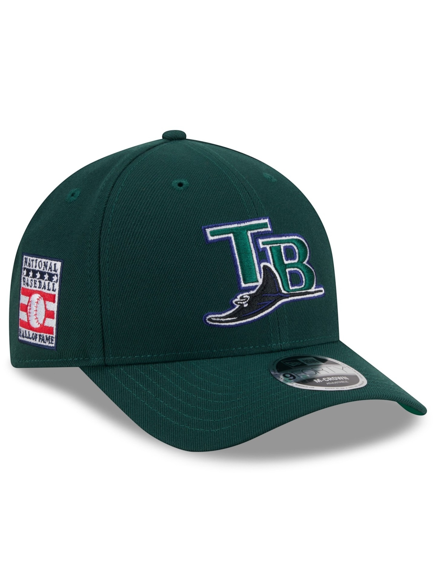Tampa Bay Rays 2026 MLB Hall of Fame 9FORTY Snapback Cap Grün