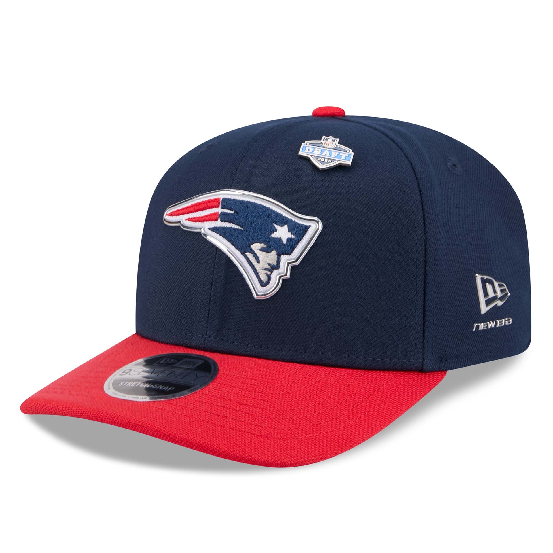New England Patriots 2026 NFL Draft 9SEVENTY Stretch-Snap Cap