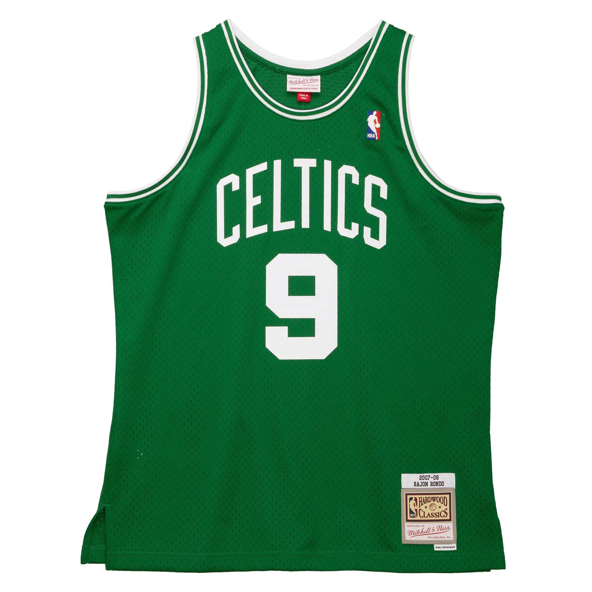 Rajon Rondo #9 Boston Celtics 2007-08 Swingman NBA Jersey Green