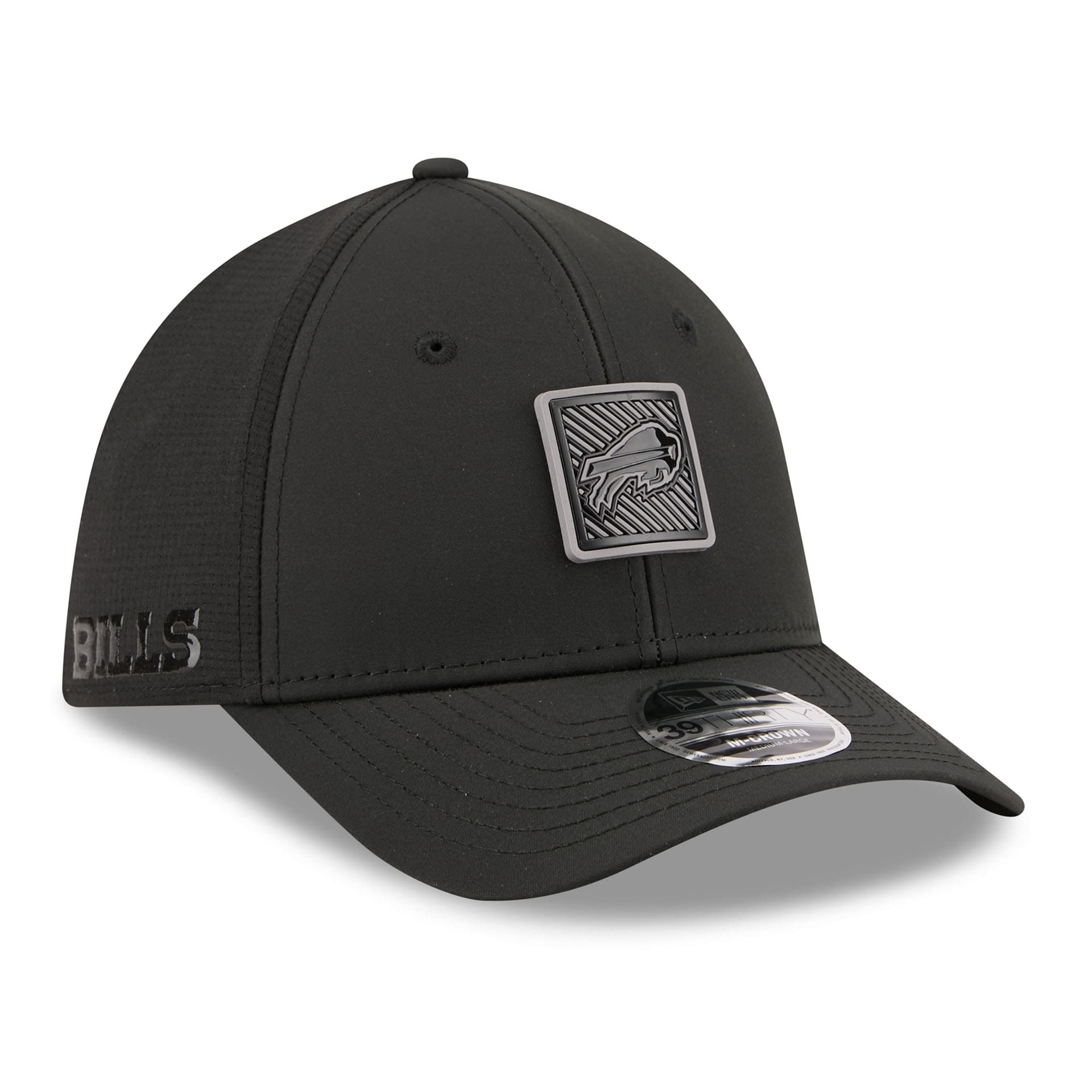 Buffalo Bills Black 2026 NFL Training Camp 39THIRTY Flex Cap