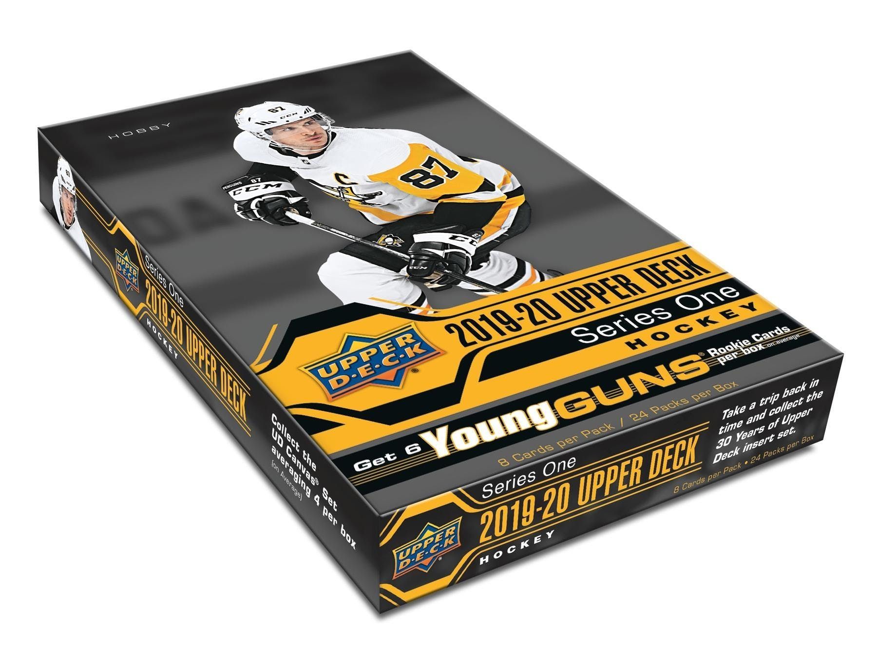 2019/20 Upper Deck Series 1 Hockey Hobby Box NHL