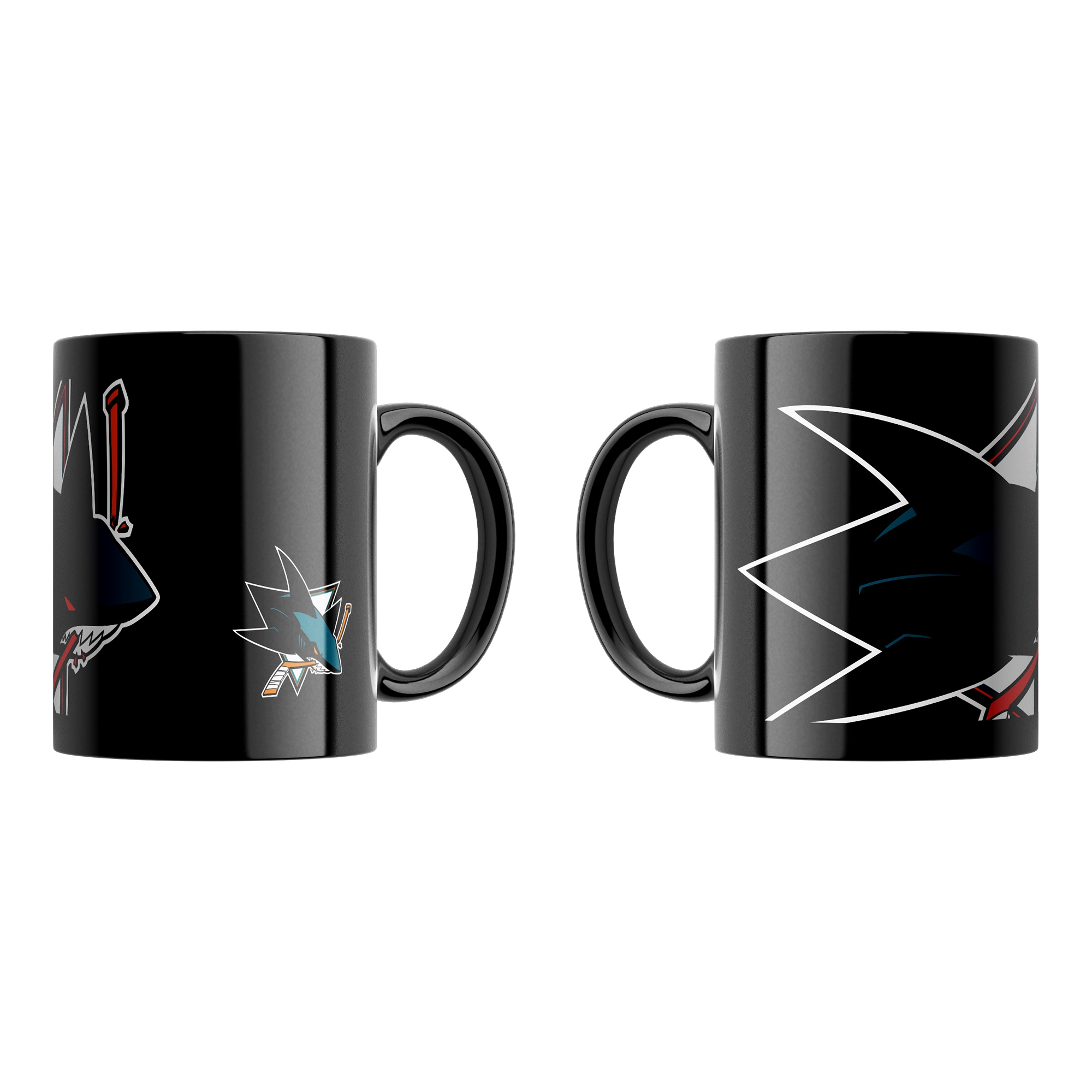 San Jose Sharks Oversized Logo NHL Mug (330 ml)