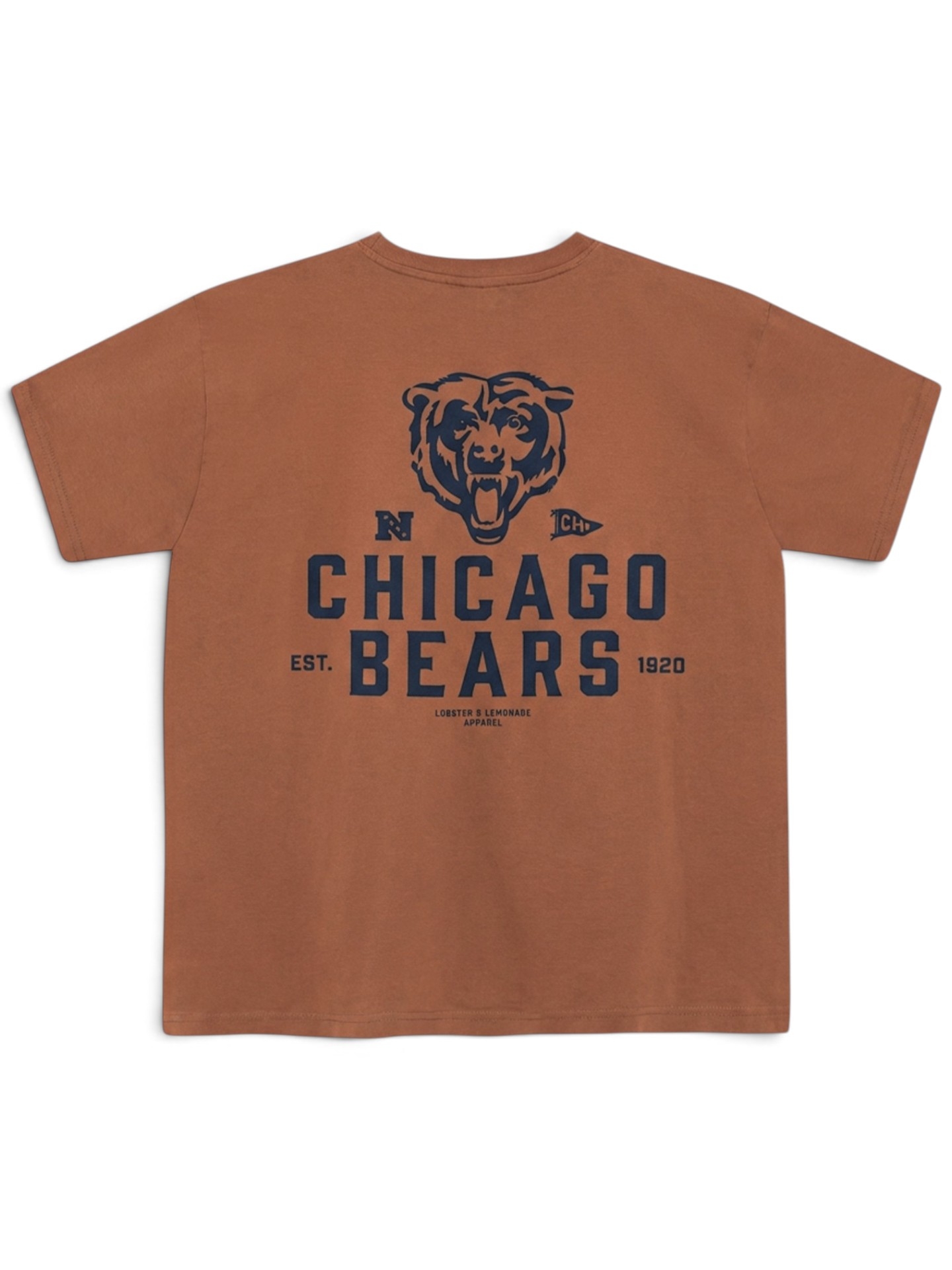 Chicago Bears L&L '89 Classics NFL T-Shirt Brown