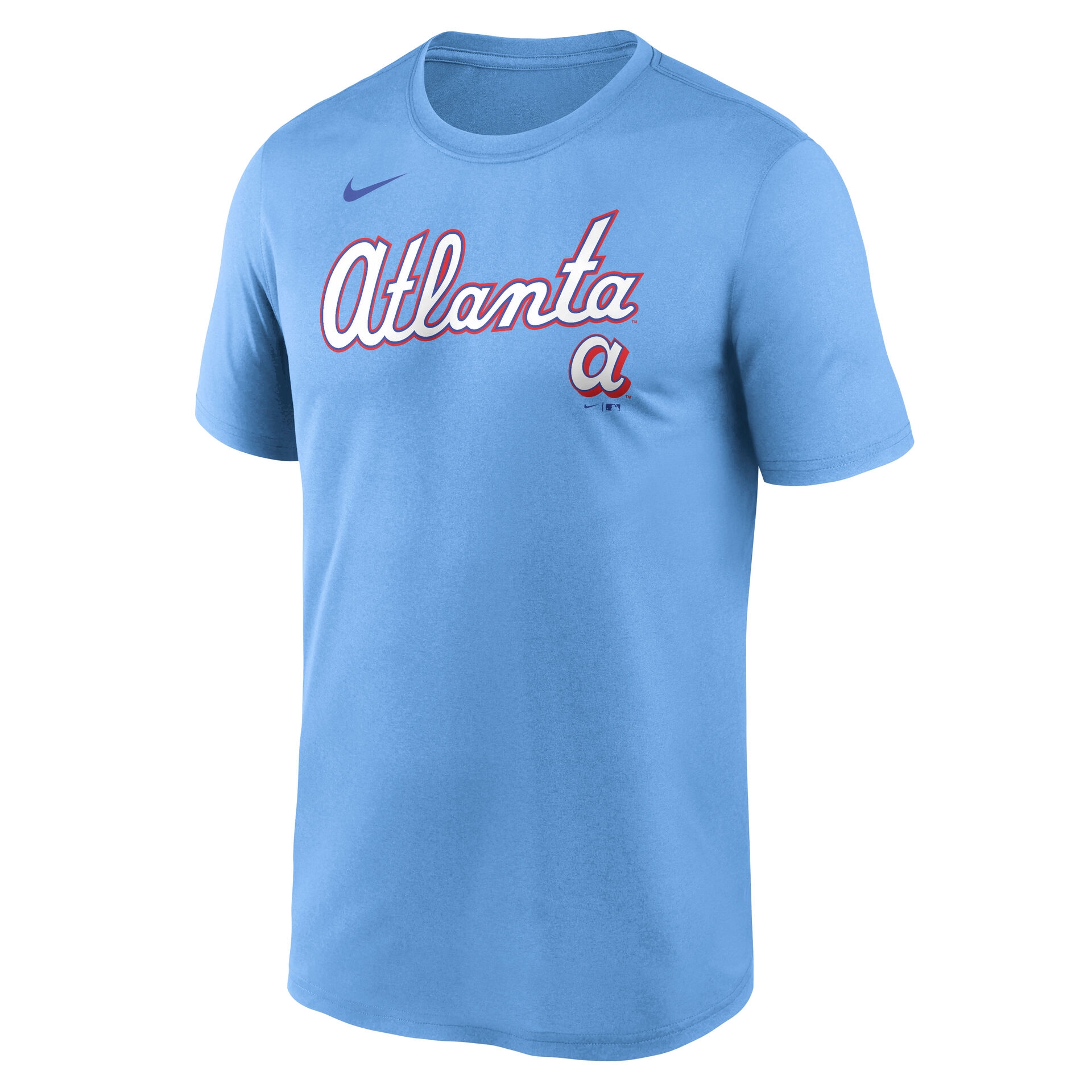 Atlanta Braves City Connect Legend MLB T-Shirt Blue