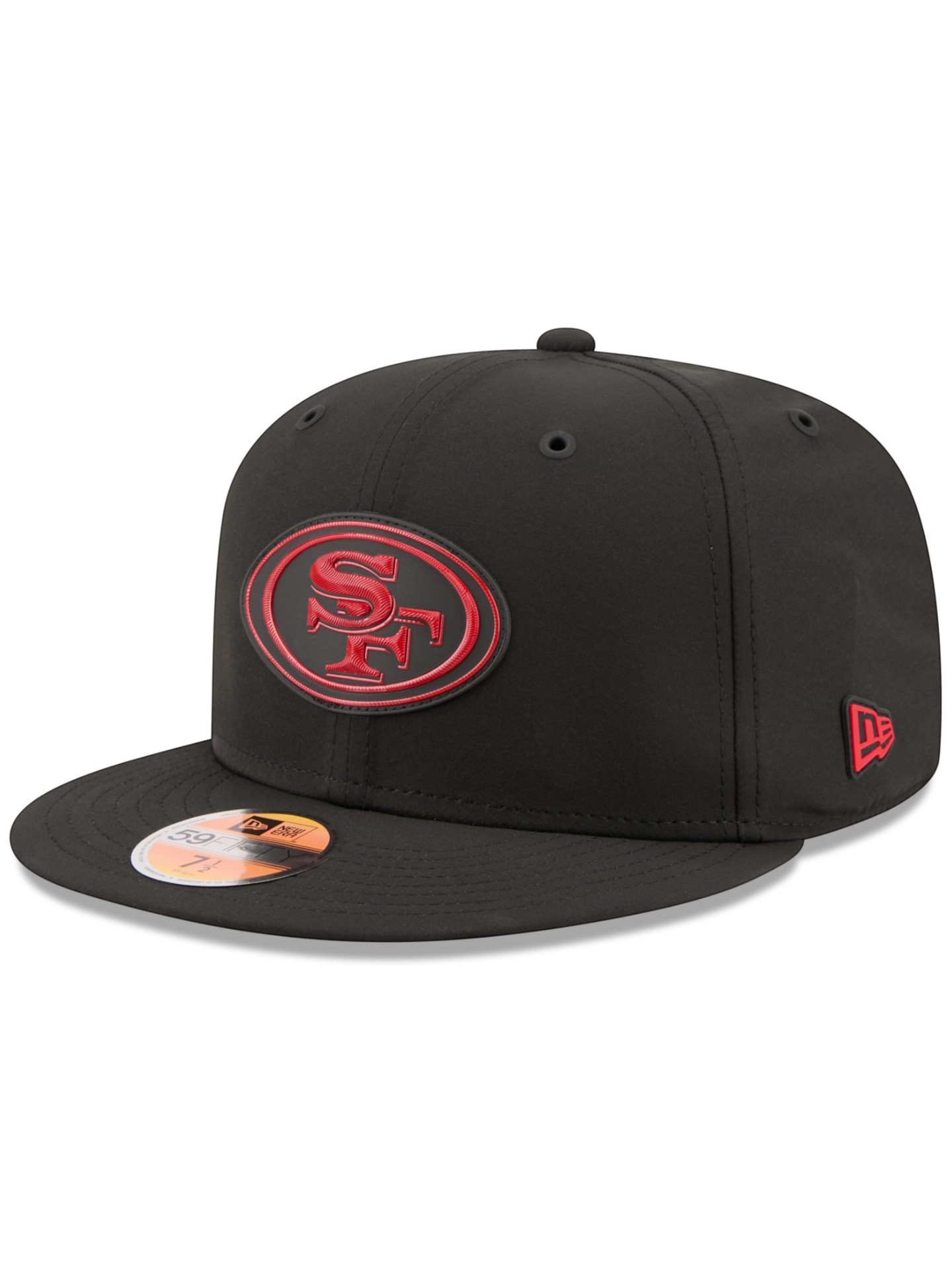 San Francisco 49ers 2026 NFL Sideline 59FIFTY Fitted Cap Schwarz