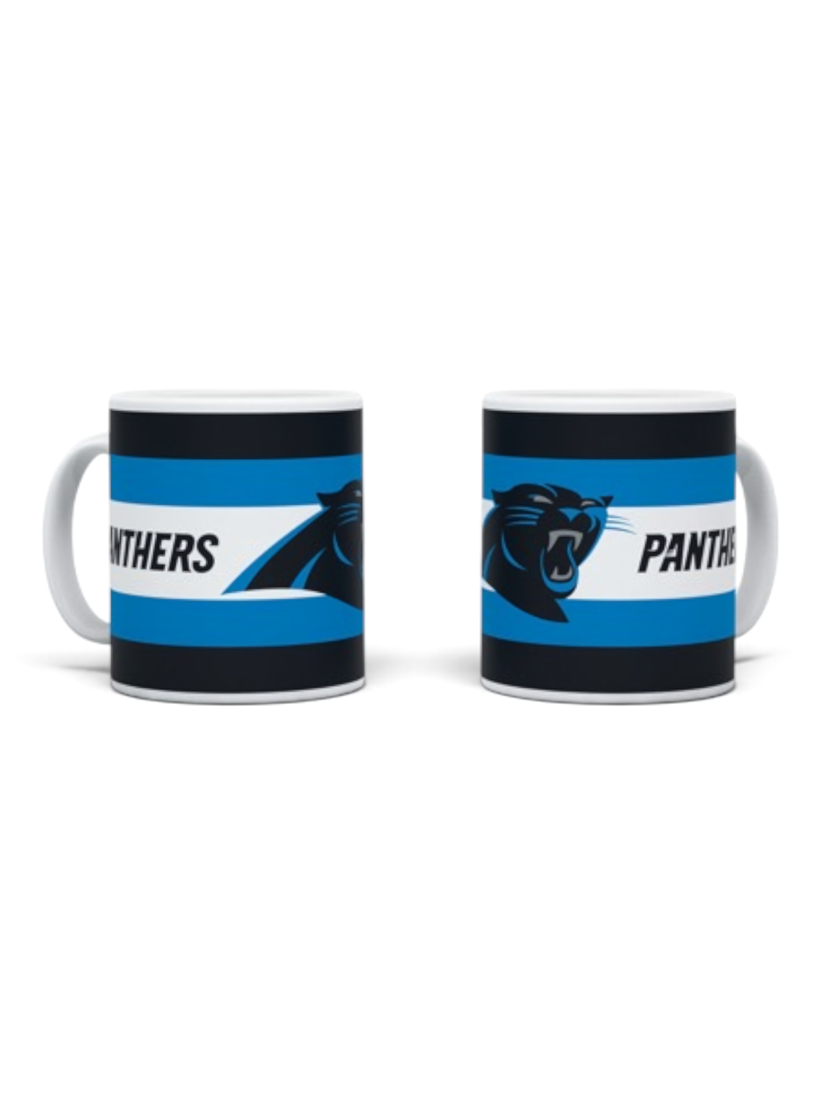 Carolina Panthers Stripe Logo NFL Becher (330 ml)