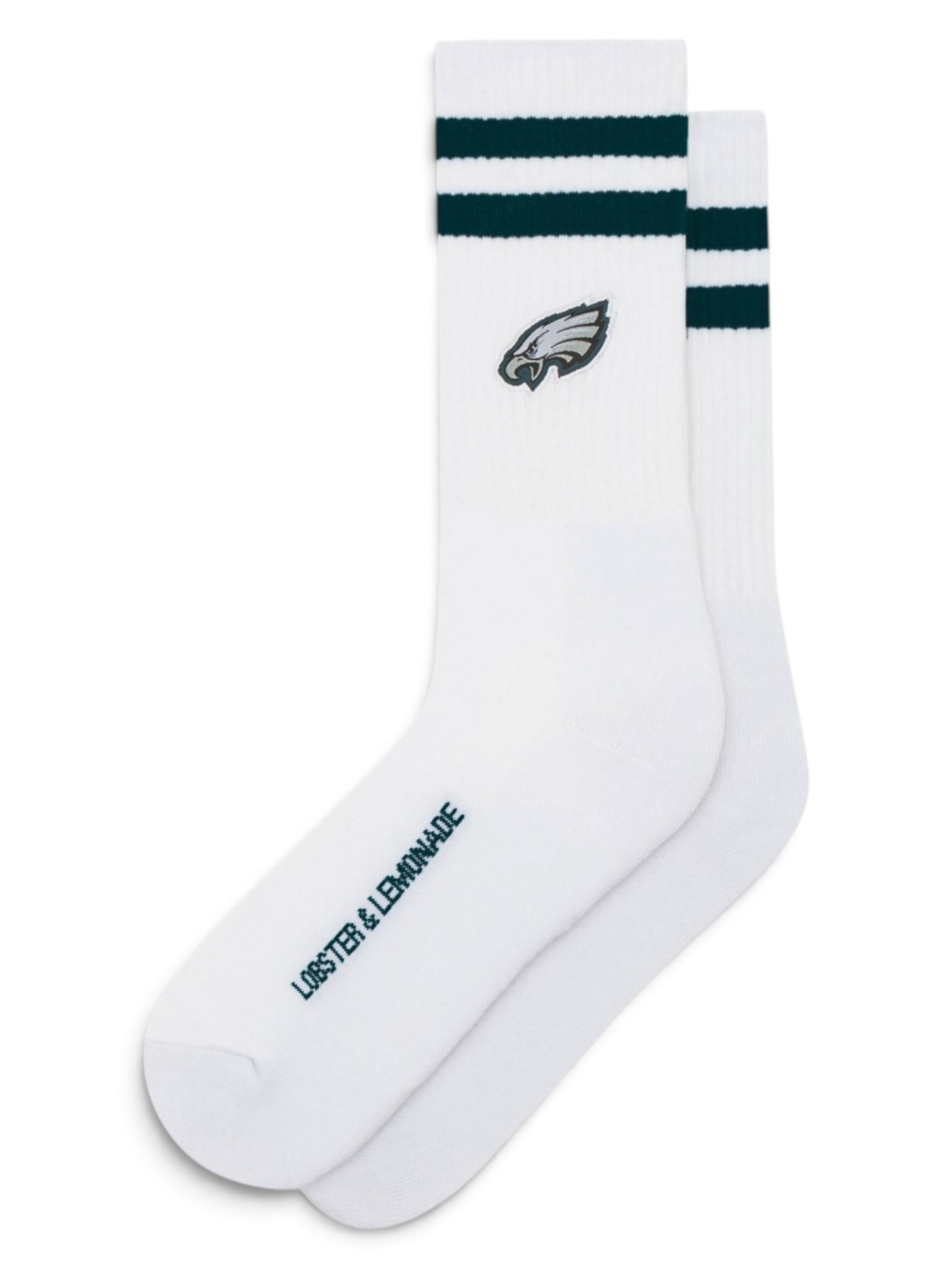 Philadelphia Eagles L&L '90 Classics NFL Crew Socken Weiß