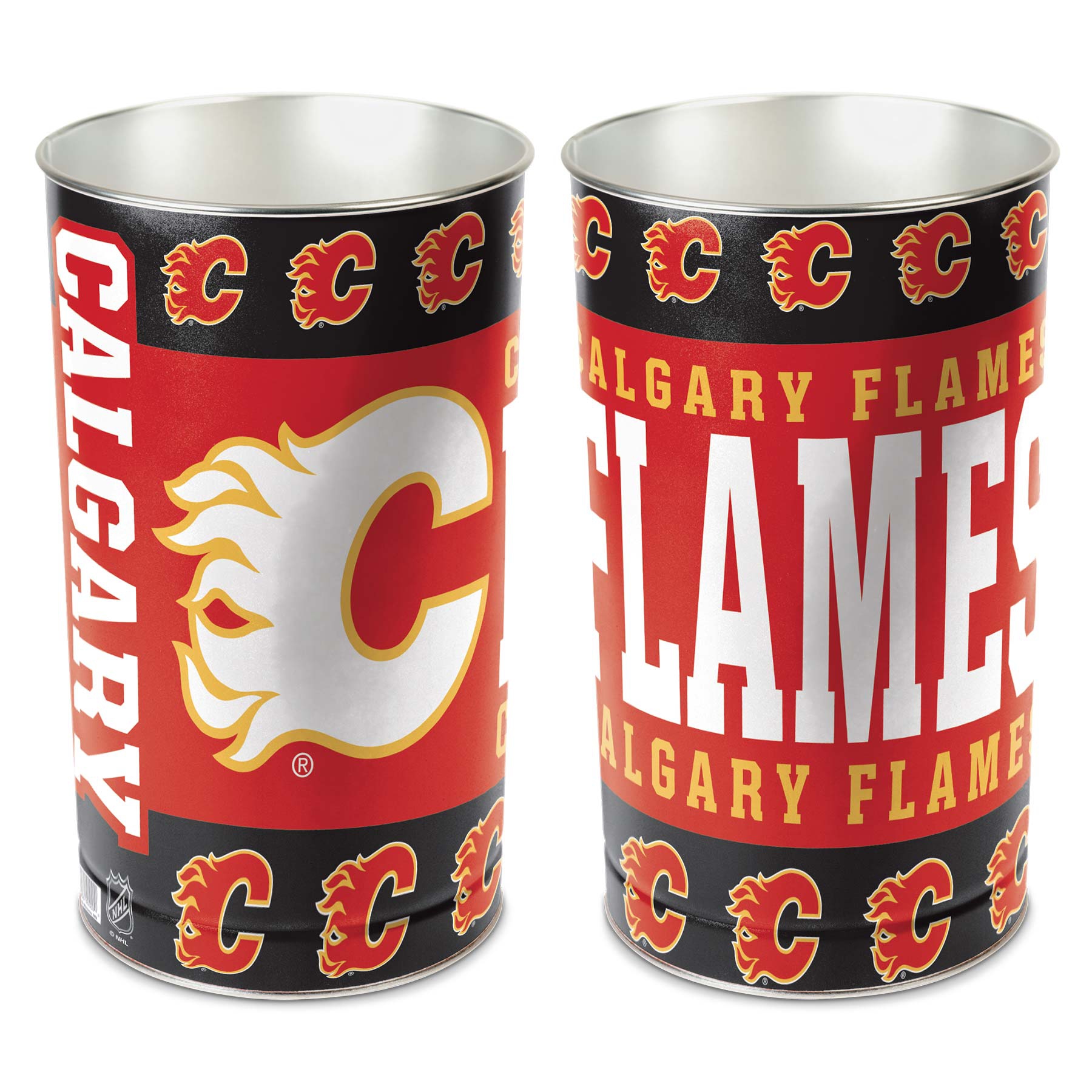 Calgary Flames WinCraft Metall NHL Papierkorb