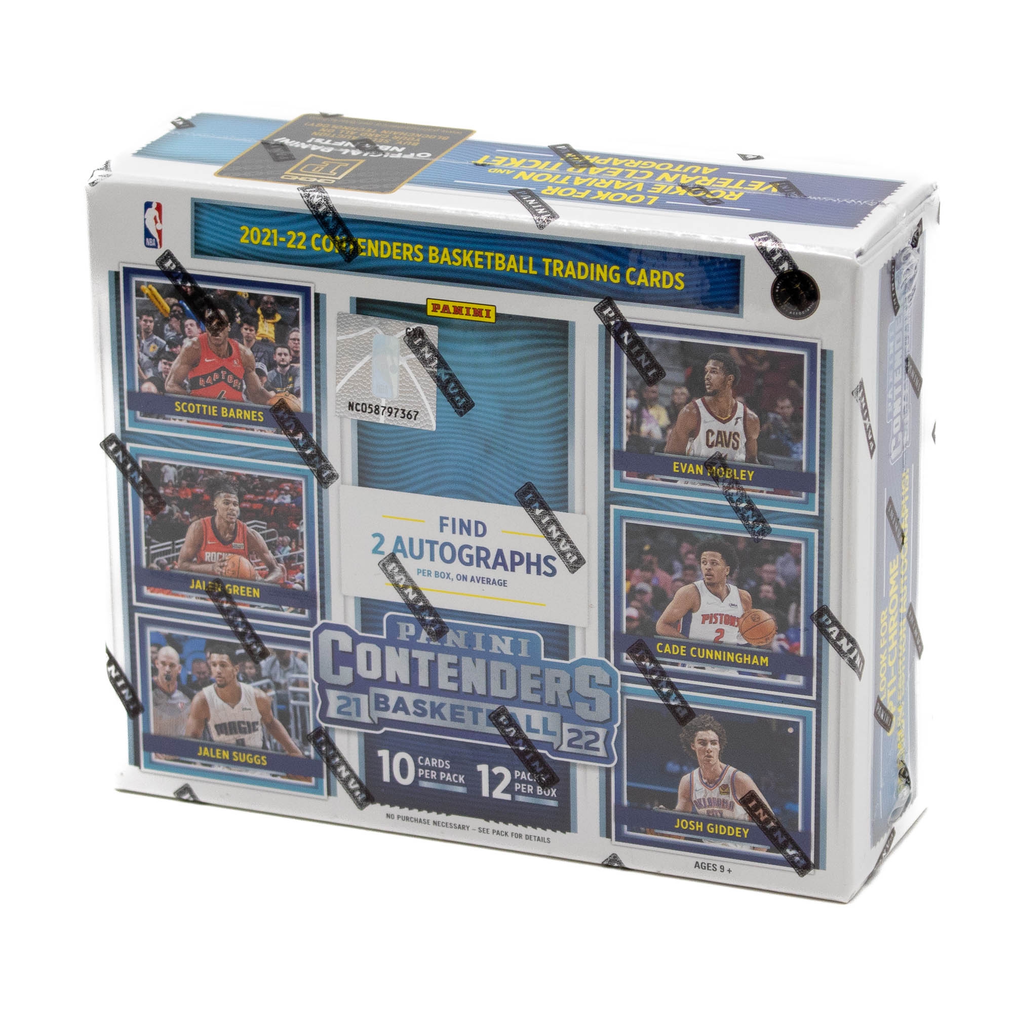 2021/22 Panini Contenders Basketball Hobby Box NBA