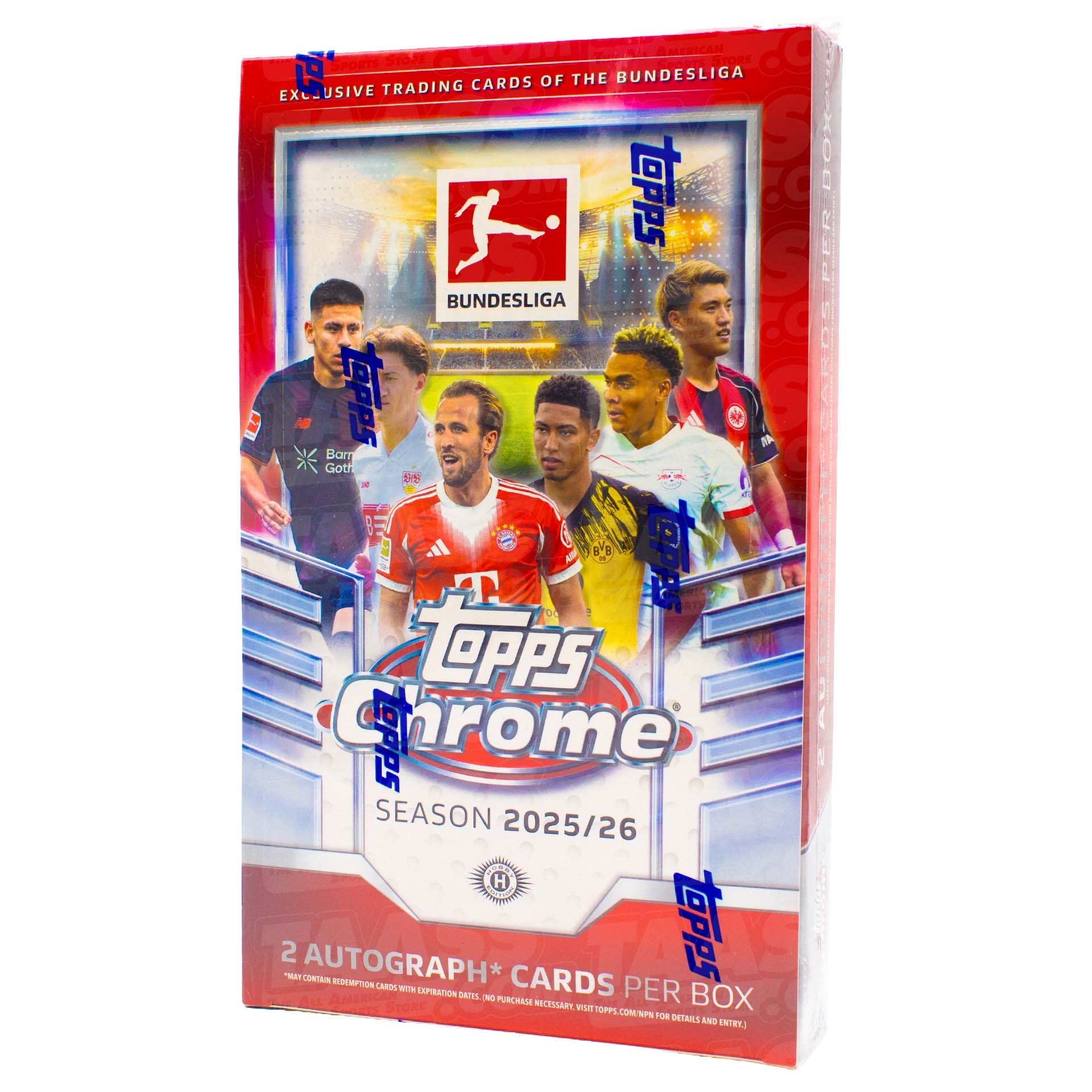 2025/26 Topps Chrome Bundesliga Soccer Hobby Box