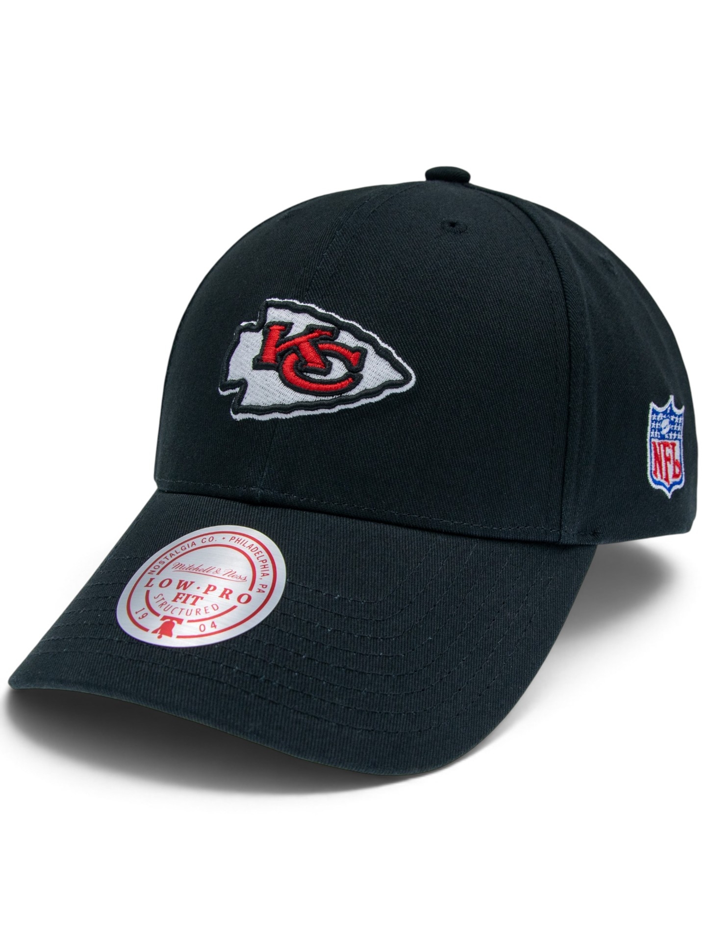 Kansas City Chiefs Thowback Low Pro Snapback NFL Cap Black