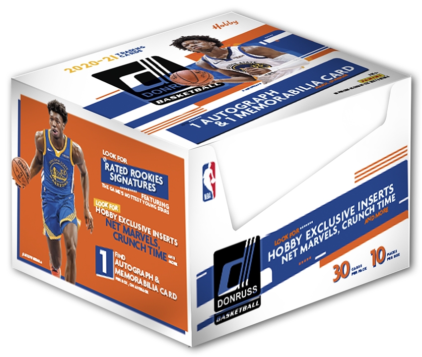 2020/21 Panini Donruss Basketball Hobby Box NBA
