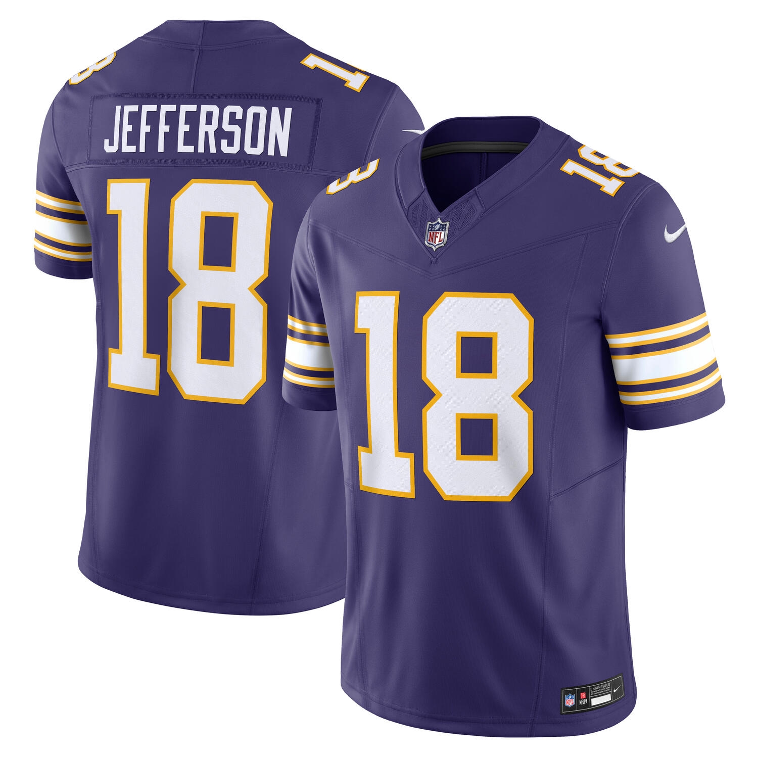 Nike Justin Jefferson #18 Minnesota Vikings Vapor F.U.S.E. Limited Nike Justin Jefferson #18 Minnesota Vikings Vapor F.U.S.E. Limited