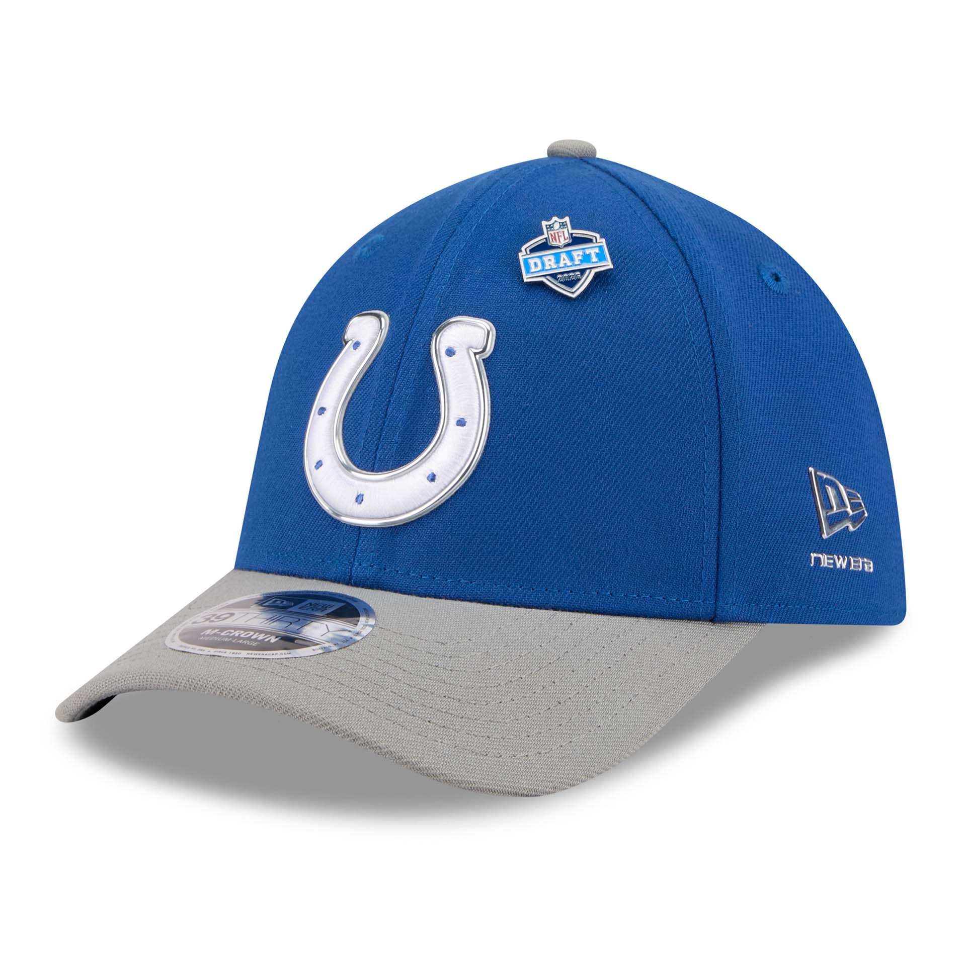 Indianapolis Colts 2026 NFL Draft 39THIRTY M-Crown Flex Cap