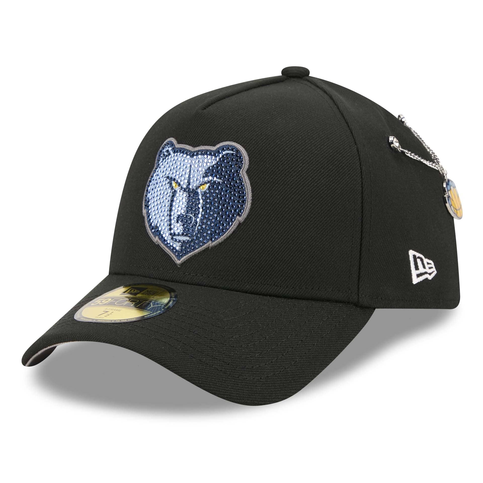 Memphis Grizzlies 2026 NBA Draft On-Stage Crystal 59FORTY A-Frame Fitted Cap Black