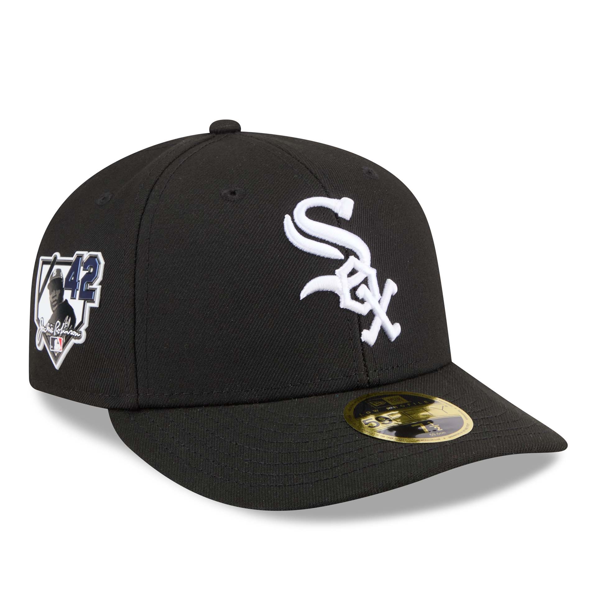 Chicago White Sox 2026 Jackie Robinson Day Low Profile 59FIFTY Fitted Cap Black