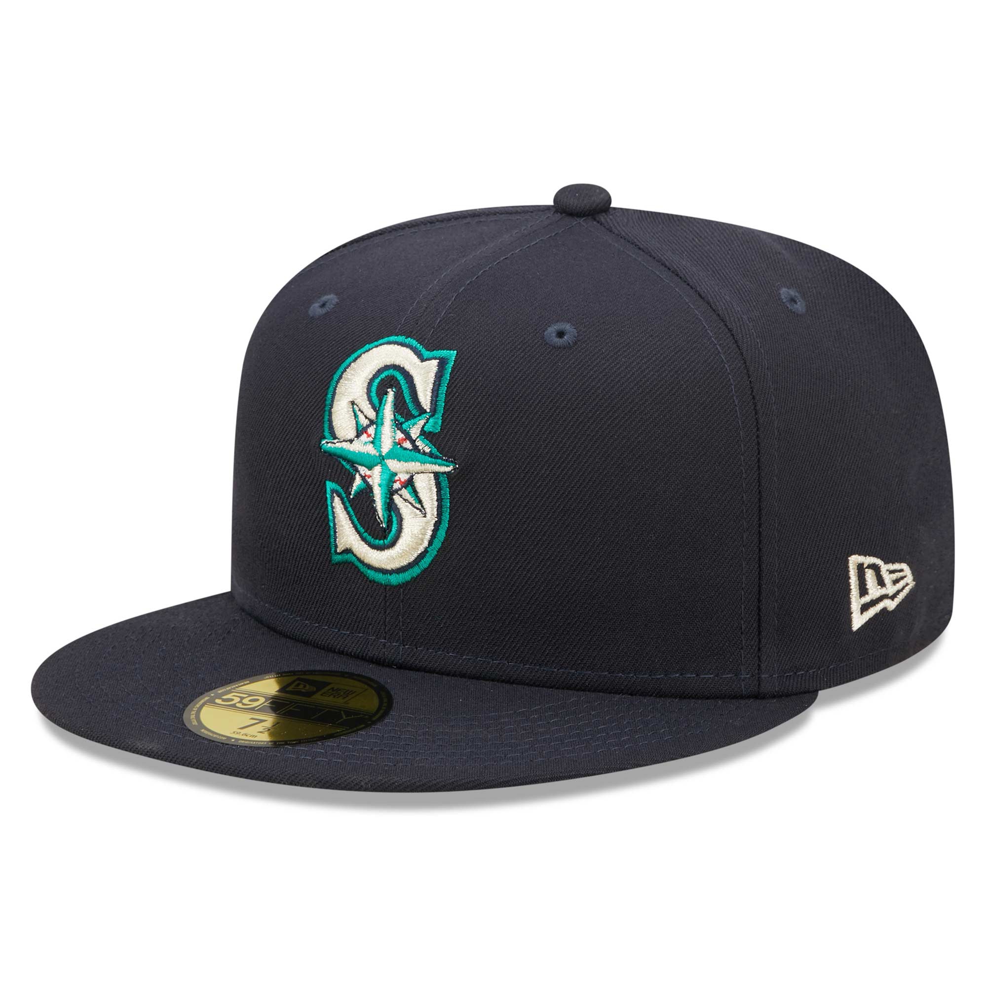 Seattle Mariners Authentic 59FIFTY Fitted MLB Cap Game Navy