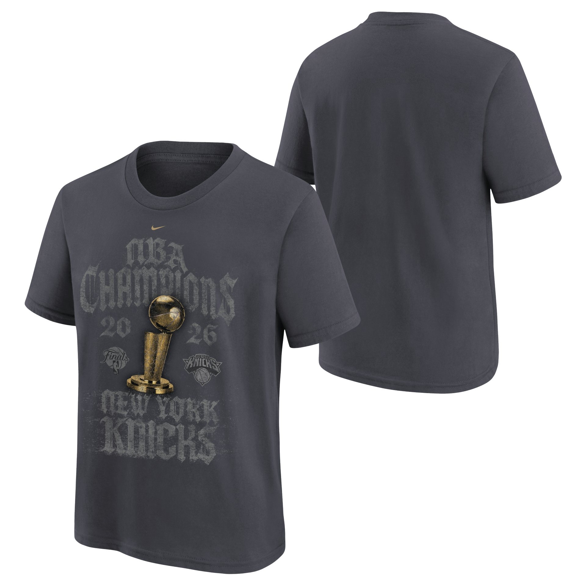 New York Knicks 2026 Champions Locker Room T-Shirt (YOUTH)